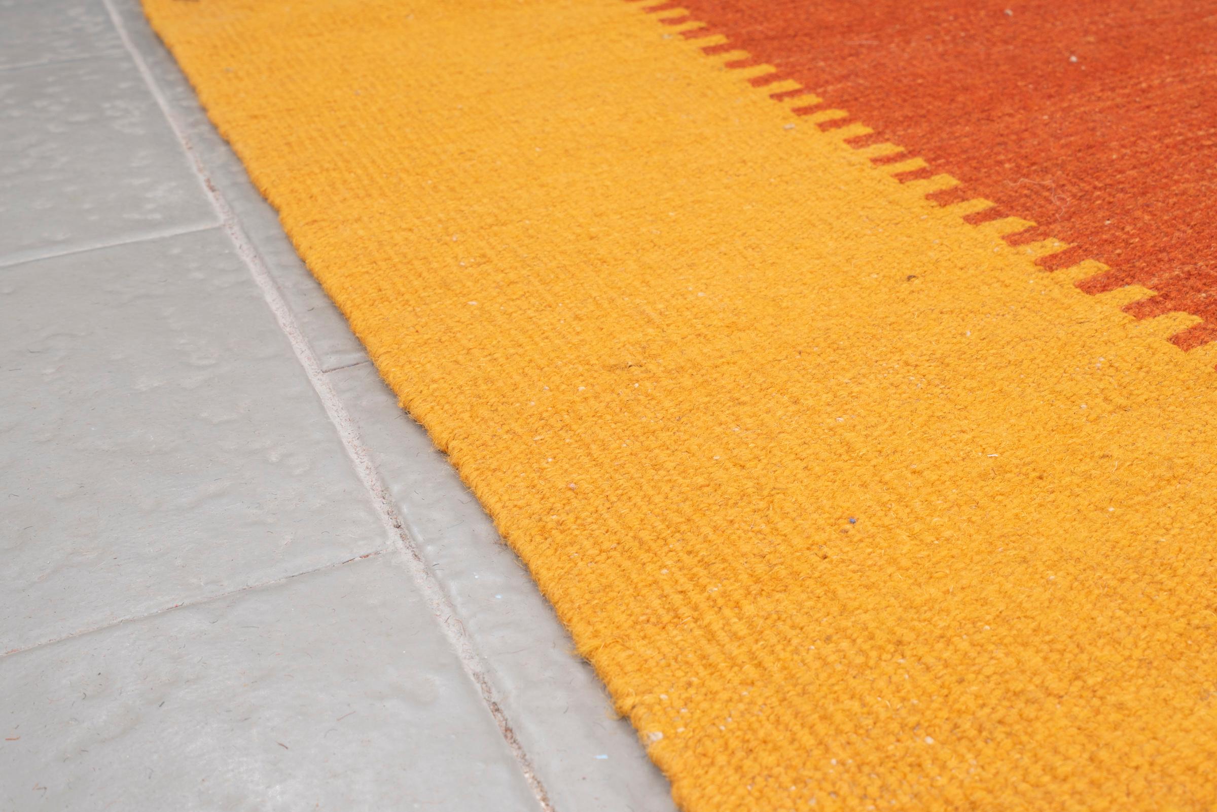 New Weave Qashqai Green Pastures Persian Kilim Rug