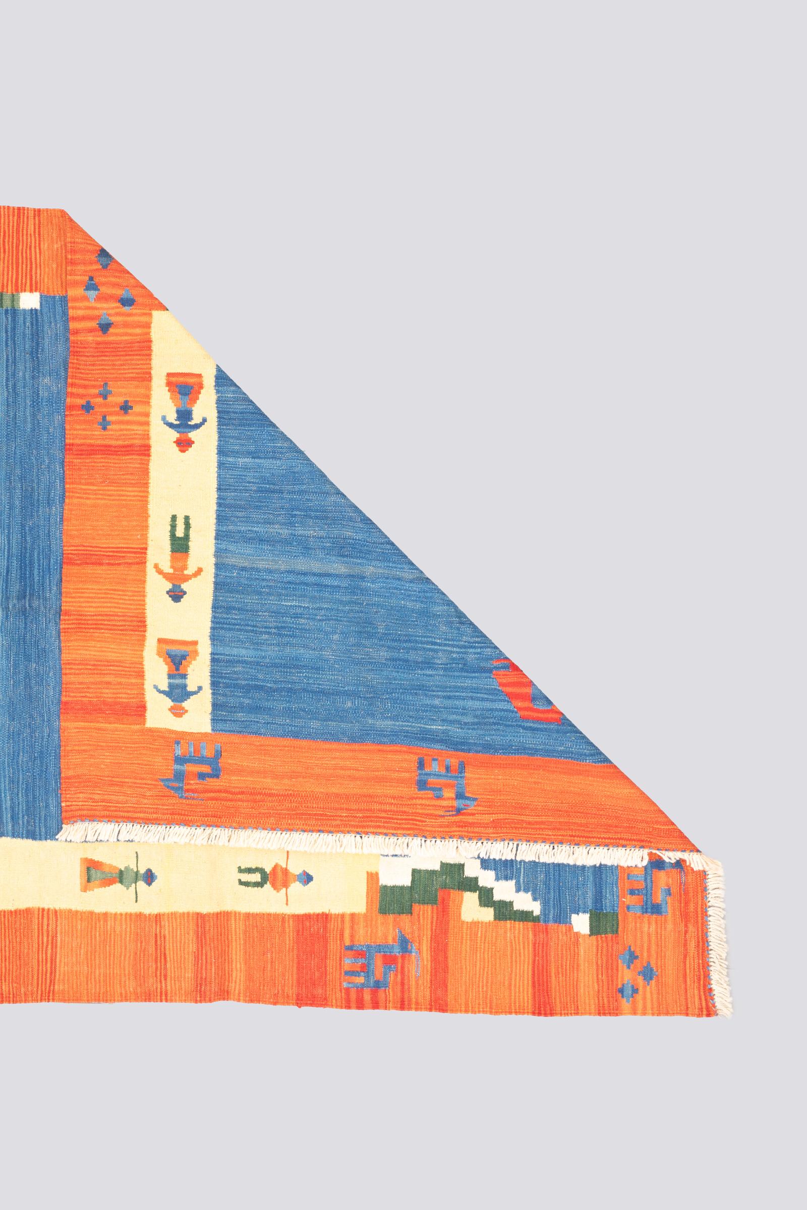 New Weave Qashqai Sky Persian Kilim Rug