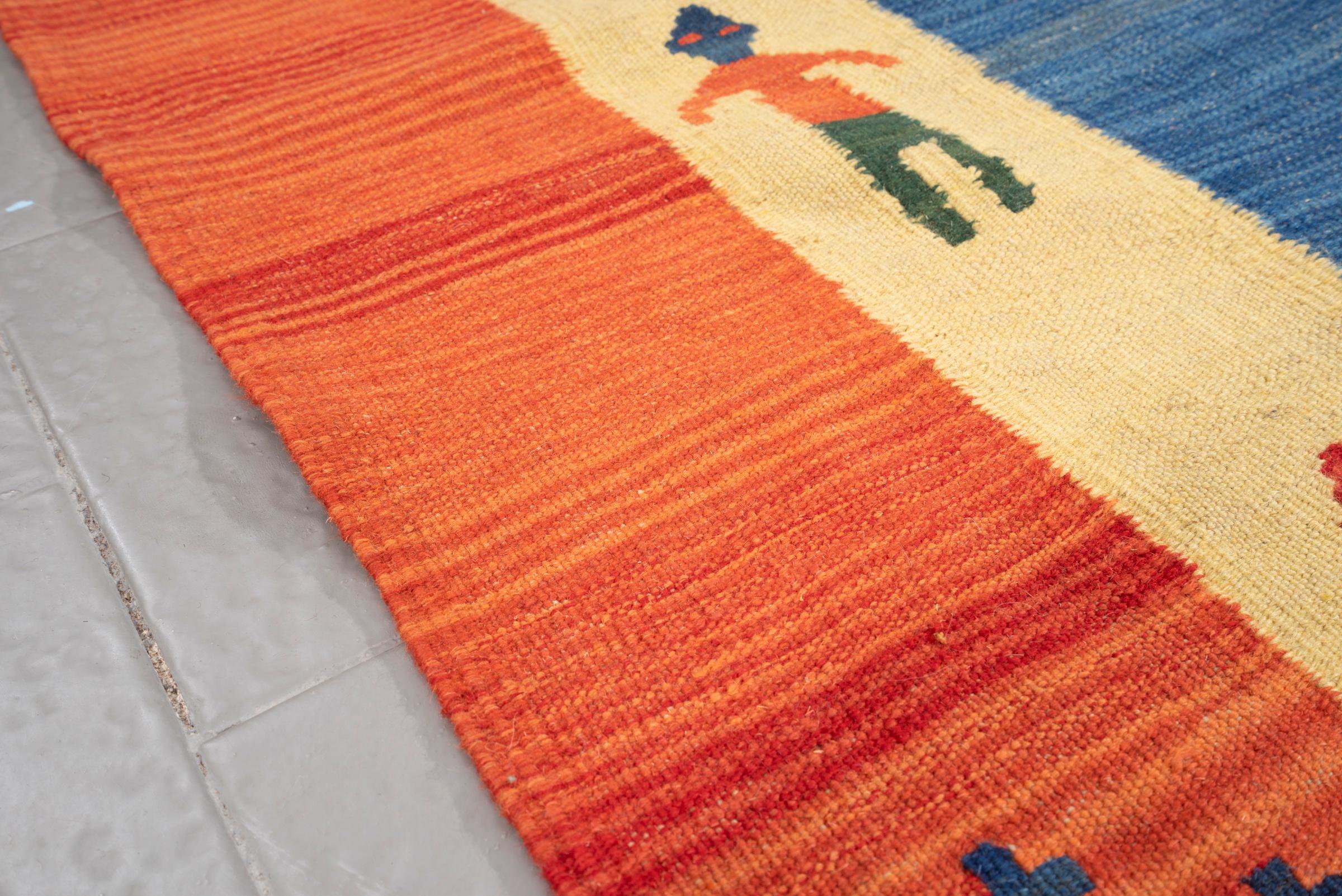 New Weave Qashqai Sky Persian Kilim Rug