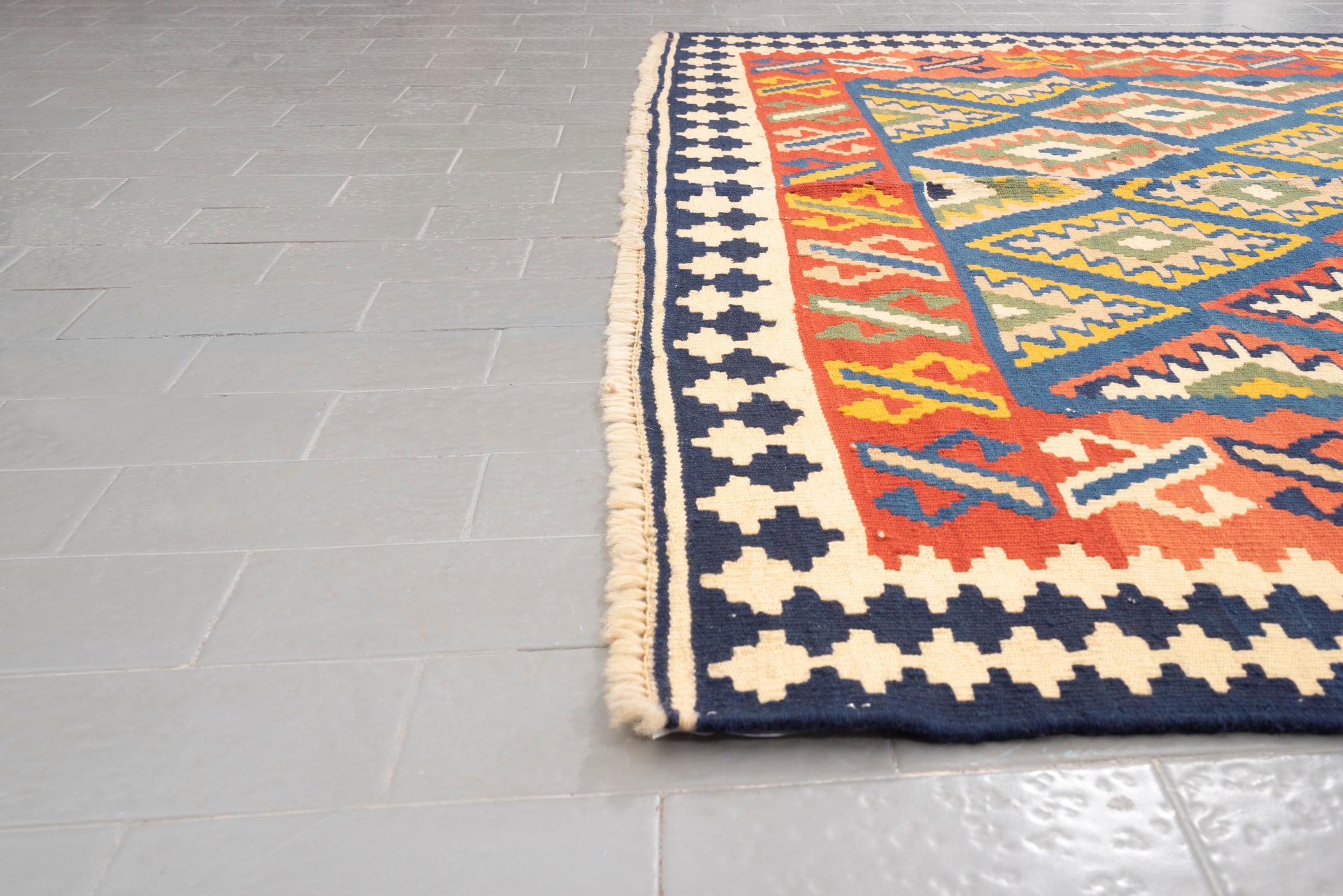 New Weave Qashqai Sky and stars Persian Kilim Rug