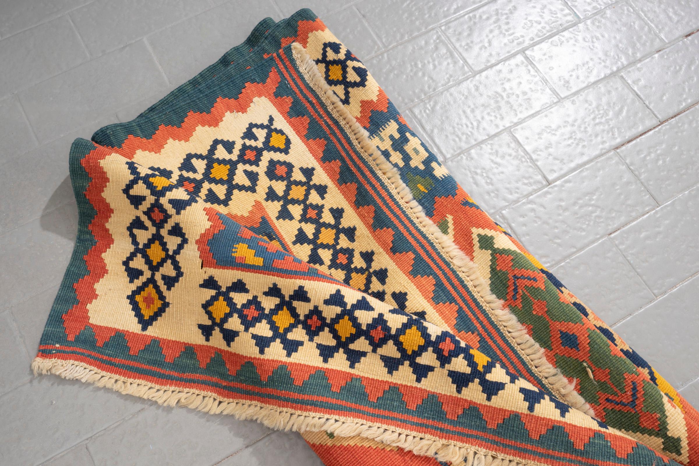 New Weave Qashqai Alvan Persian Kilim Rug