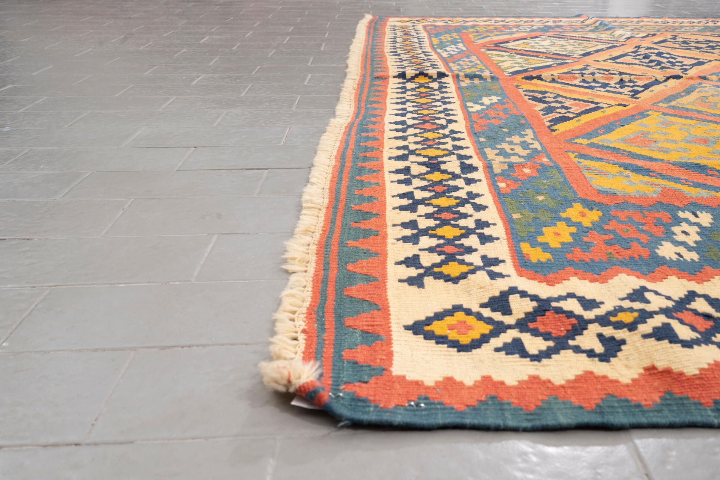 New Weave Qashqai Alvan Persian Kilim Rug