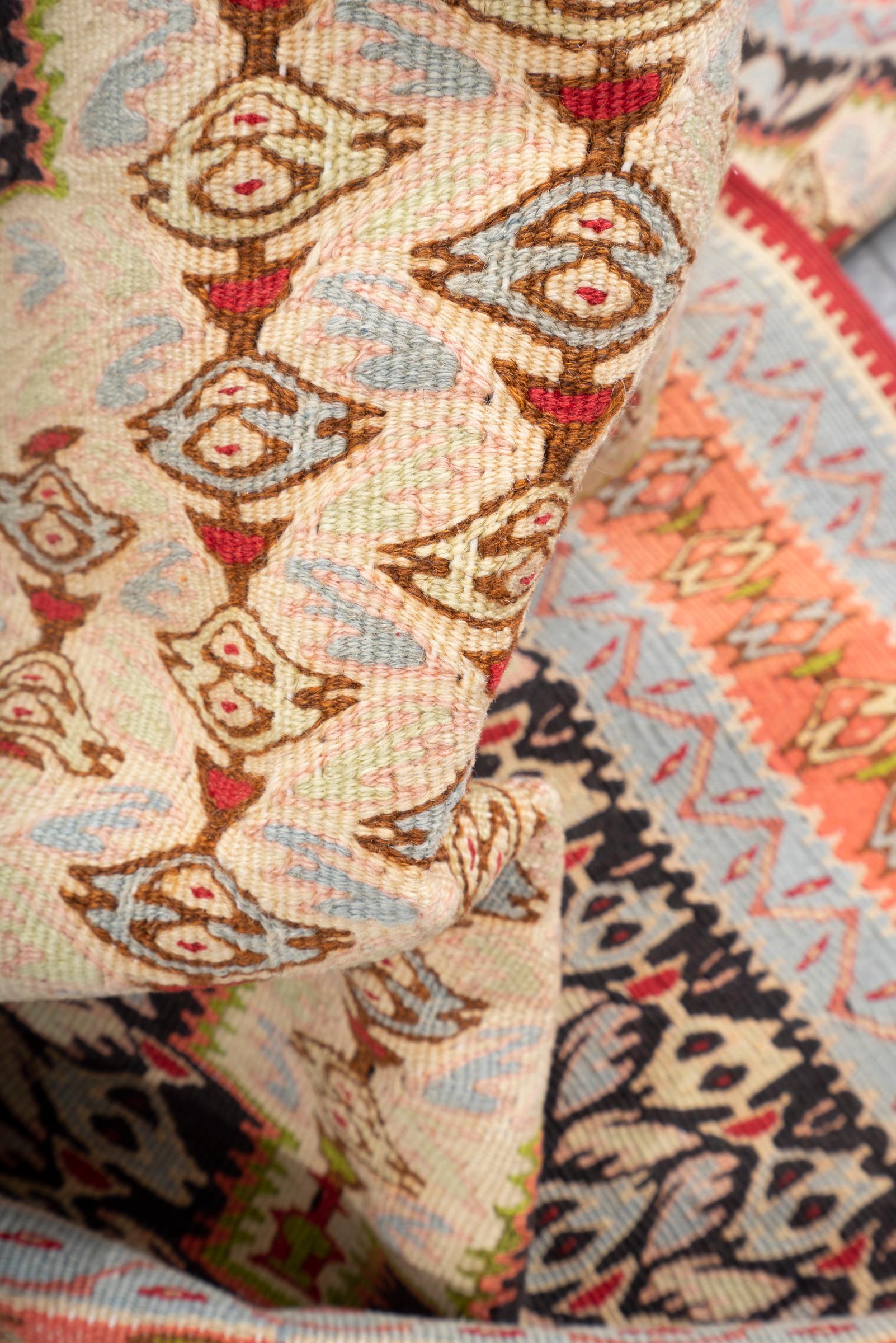 New Weave Sanneh Triple Toranj Fine Kilim Runner