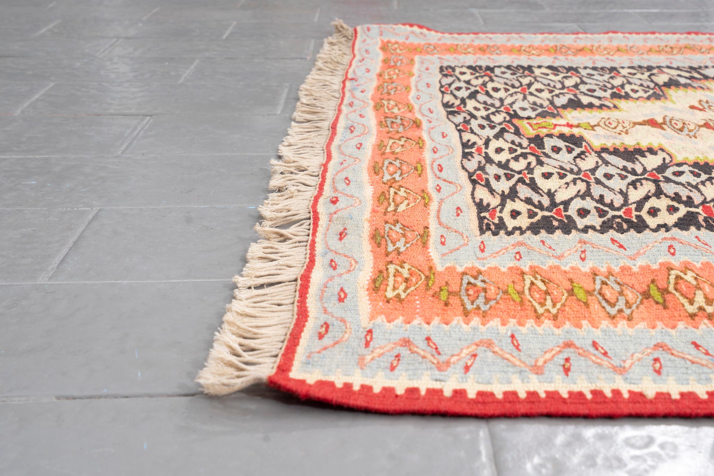 New Weave Sanneh Triple Toranj Fine Kilim Runner