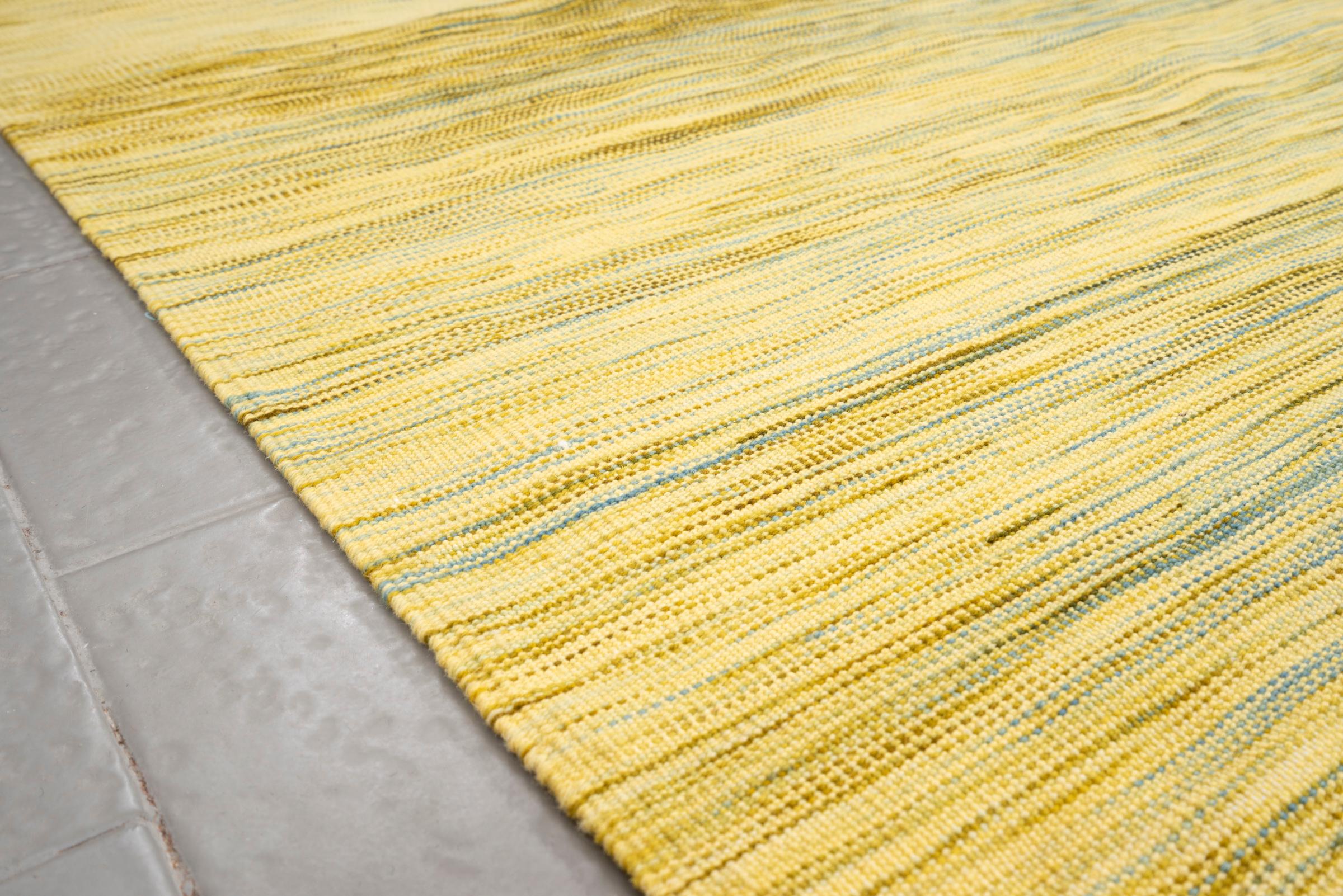 New Weave Fine Mazandaran Minimalist Hyrcania Persian Kilim Rug