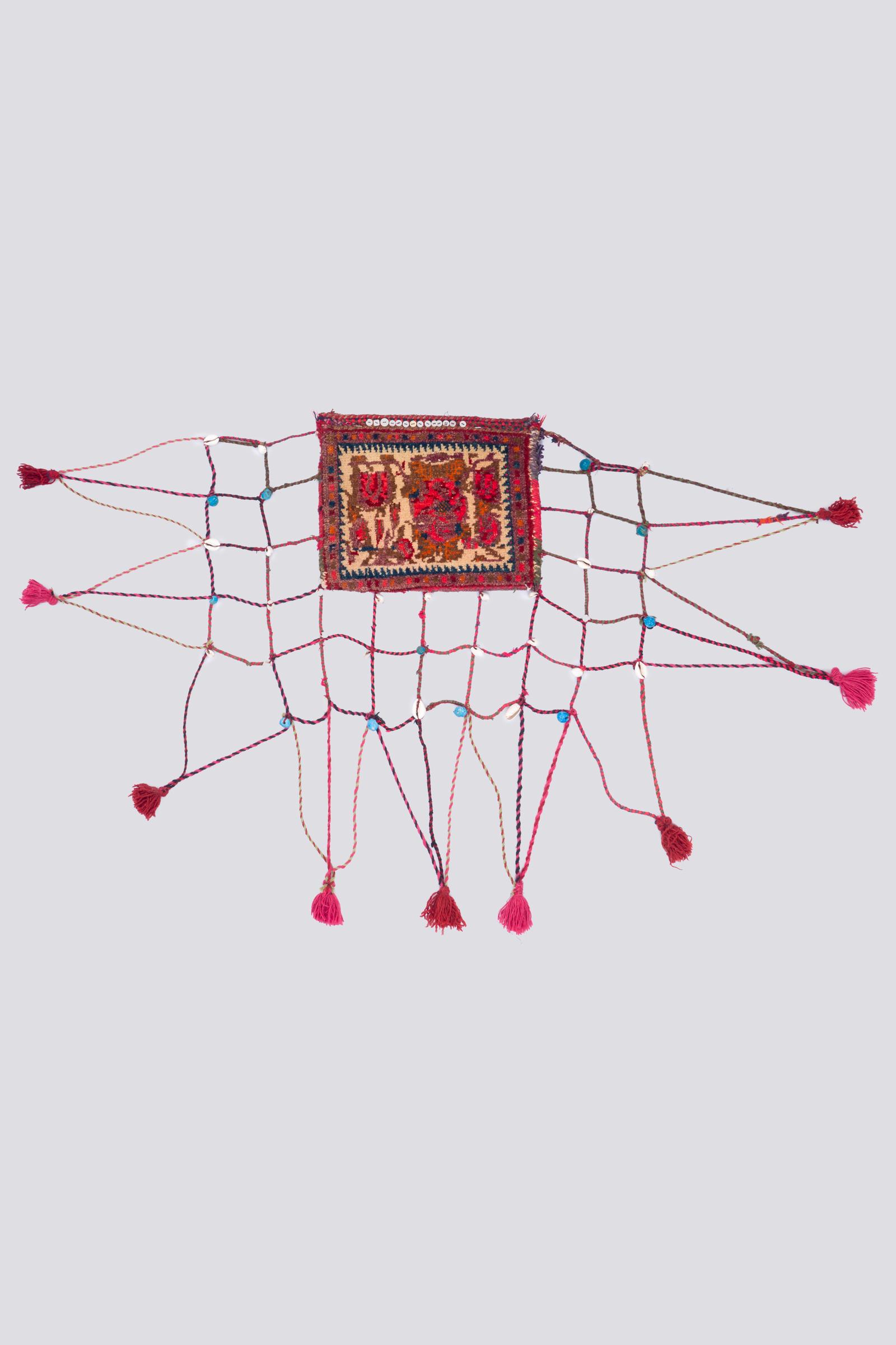 Antique Afshar Golfarang Mirror Holder