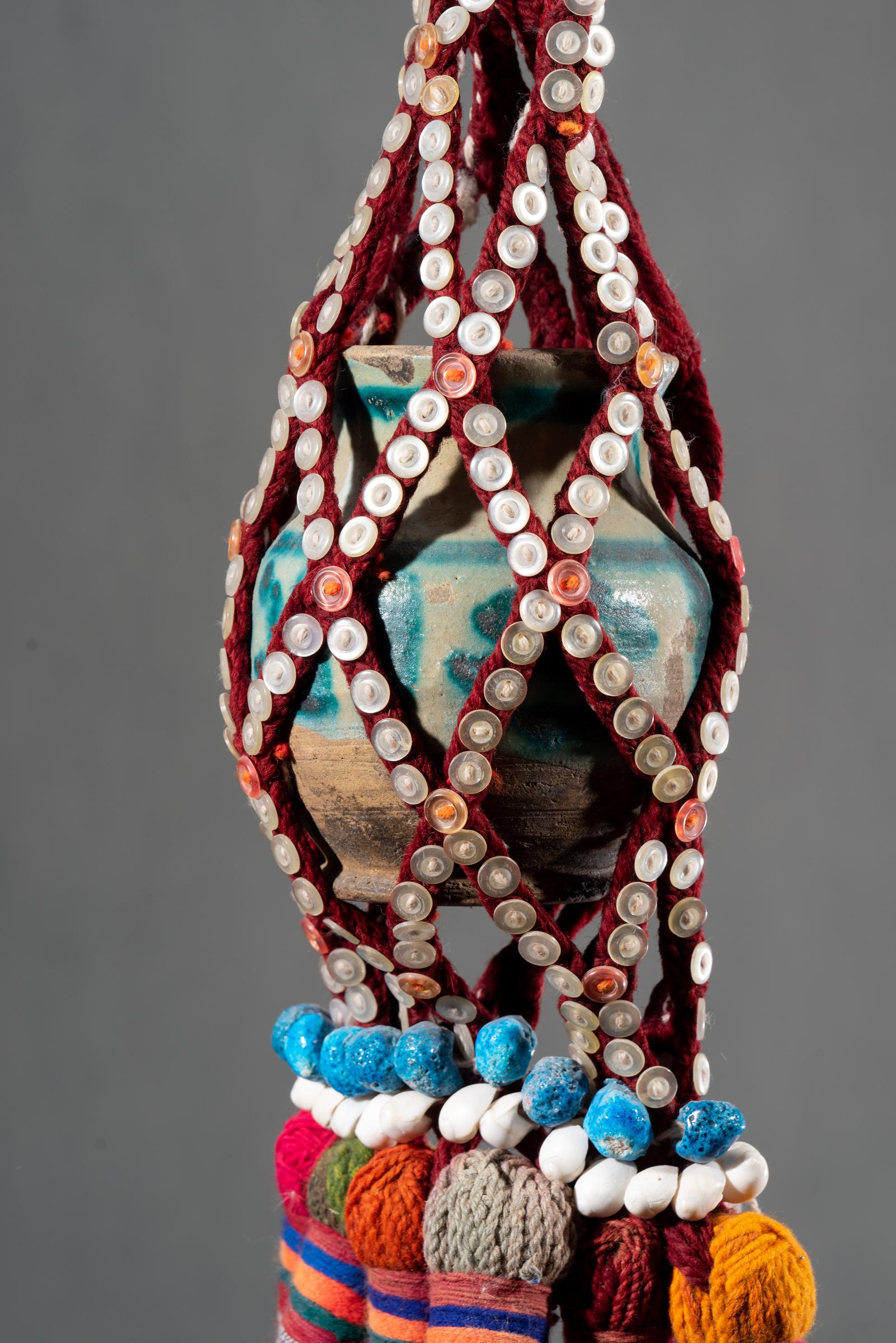 Antique Afshar Nomadic Vase Holder