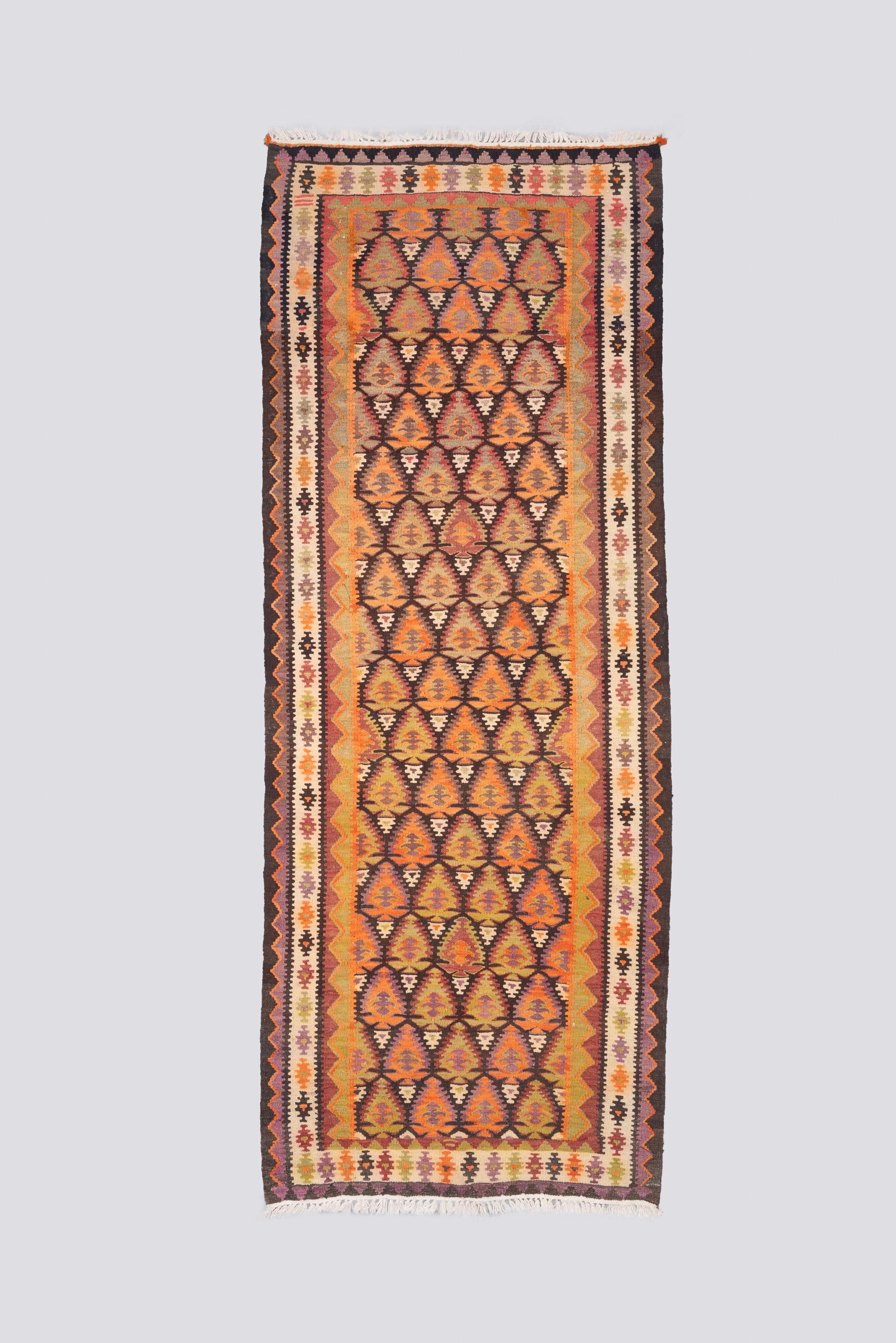 Antique Cypress Harsin Kilim 2.5SQM