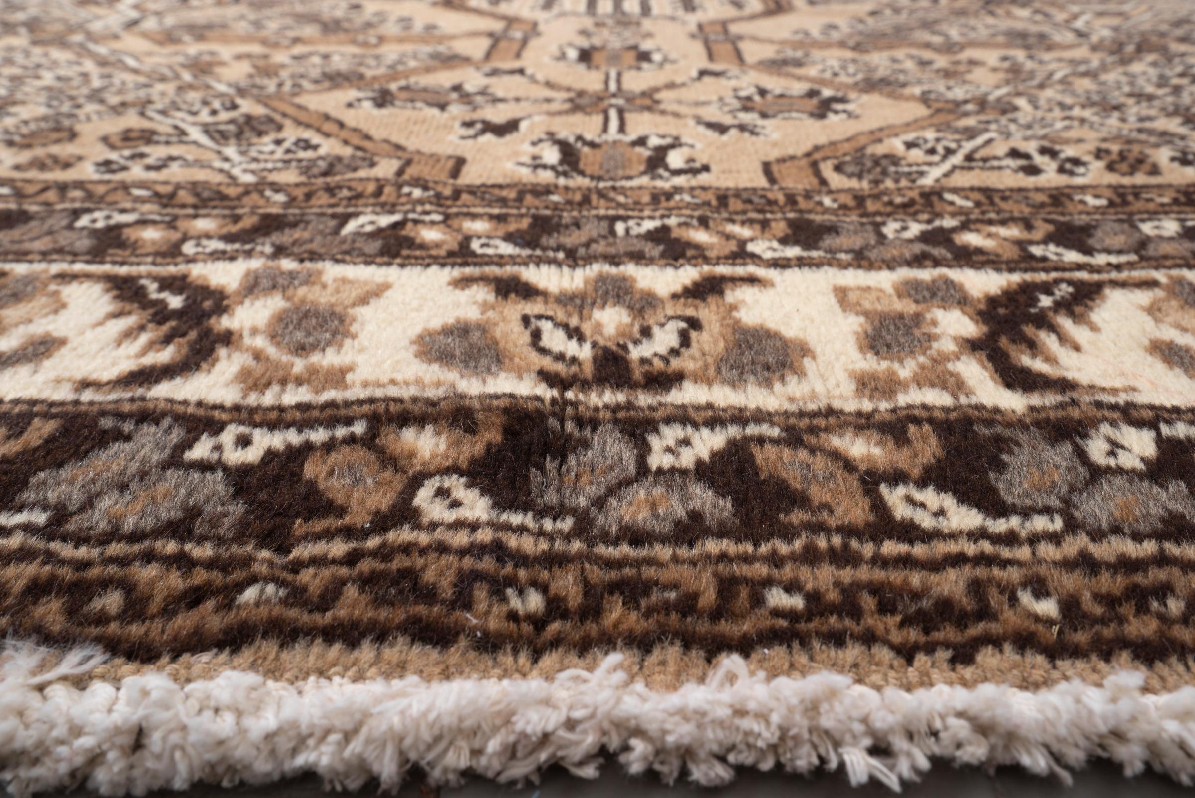 Vintage Bakhtiari Self dye Persian Rug