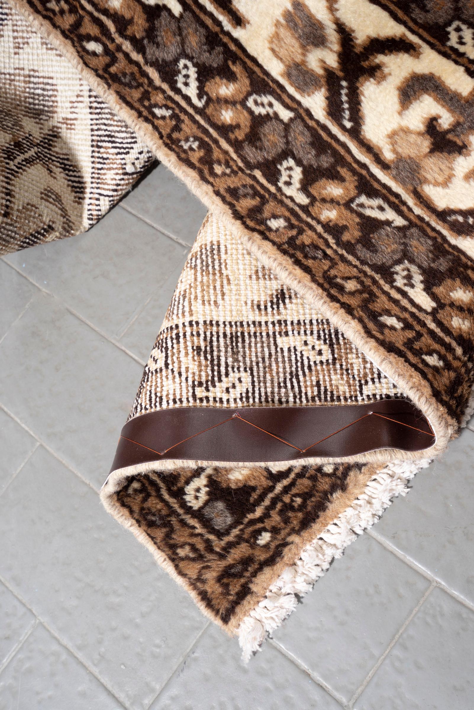 Vintage Bakhtiari Self dye Persian Rug