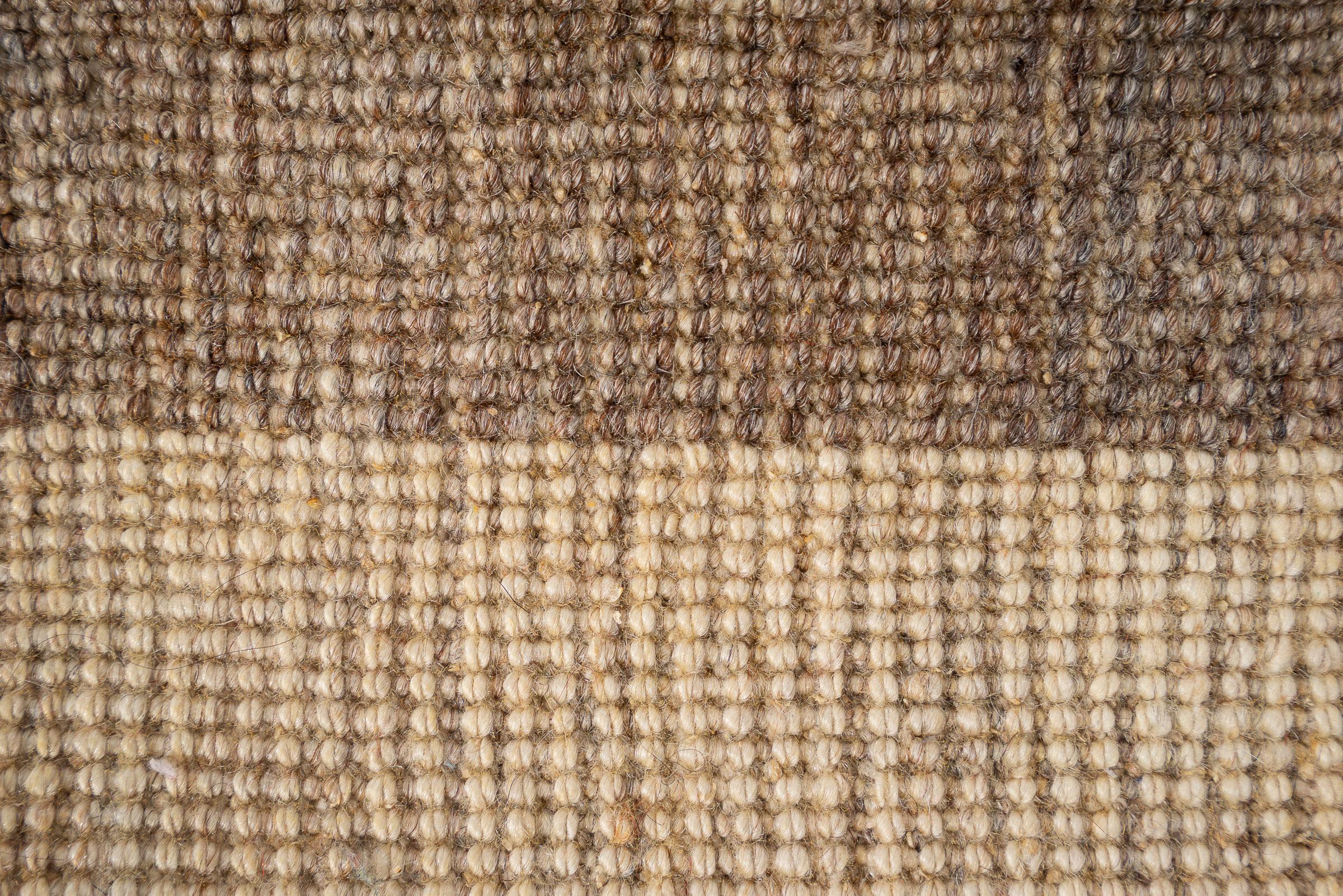 Vintage Qashqai Raad Selfdye Persian Gabbeh Rug