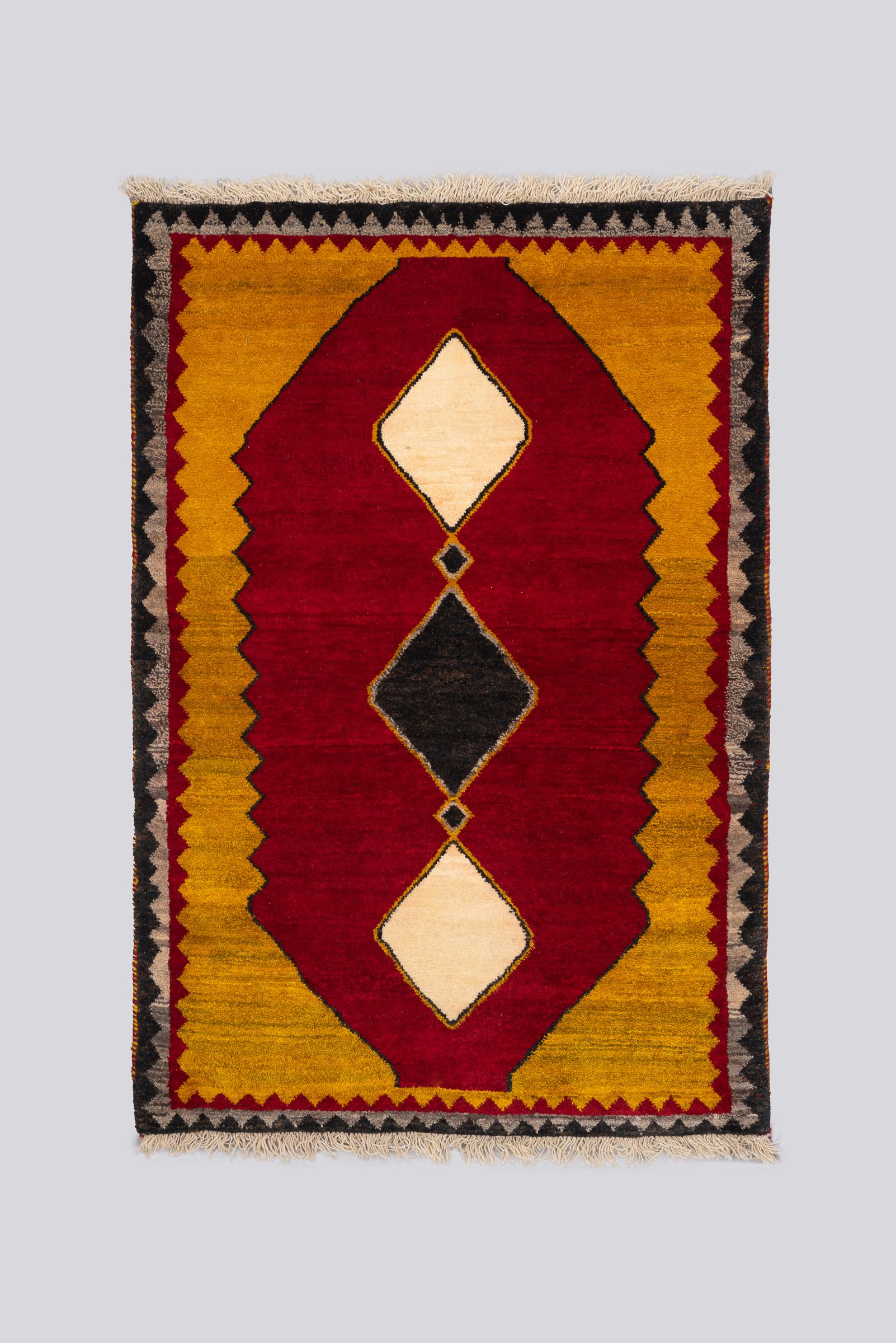 New Weave Qashqai Labmanloo Yellow Gabbeh 1.5SQM
