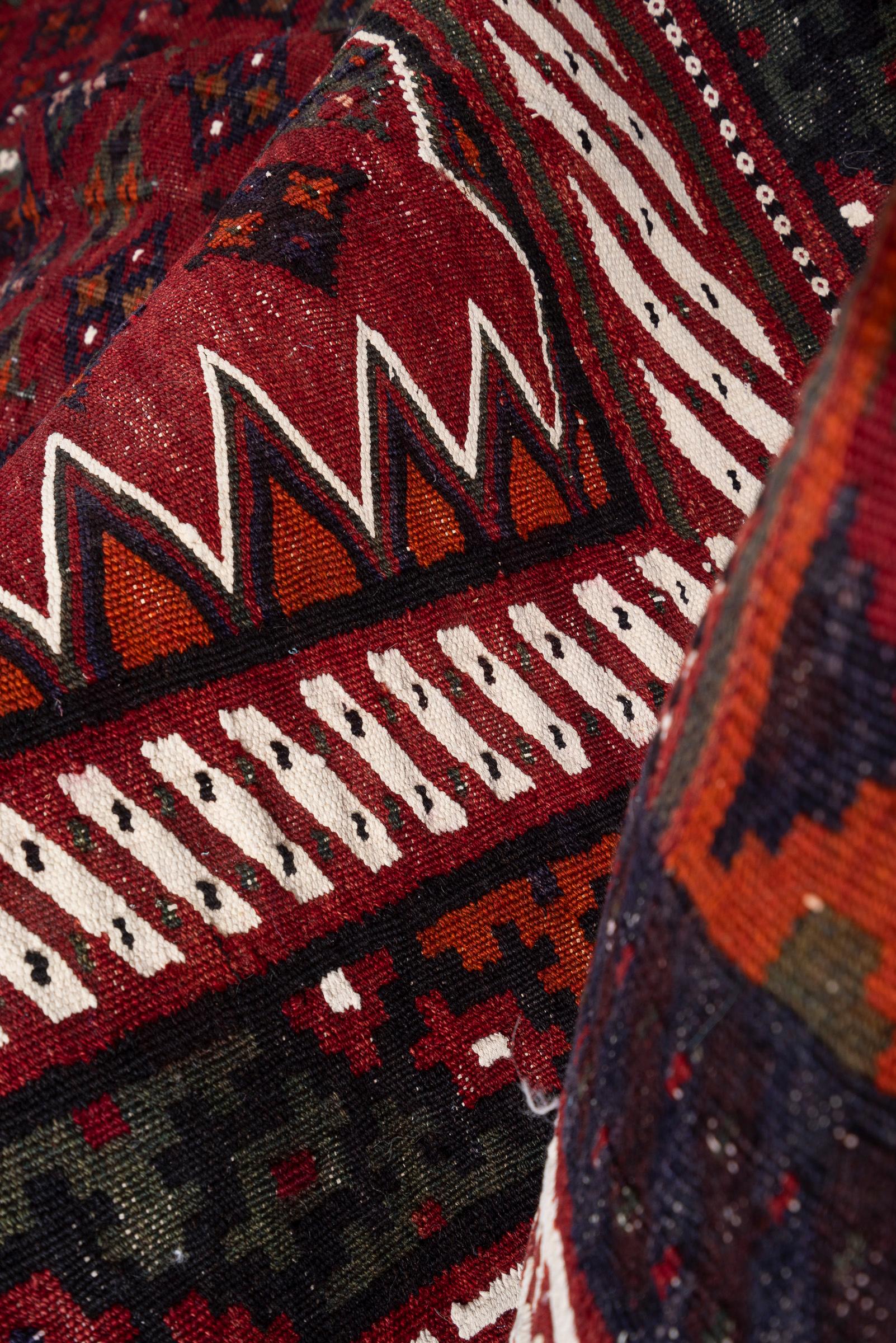Vintage Rare Fine Bakhtiari Olad Persian Kilim Rug