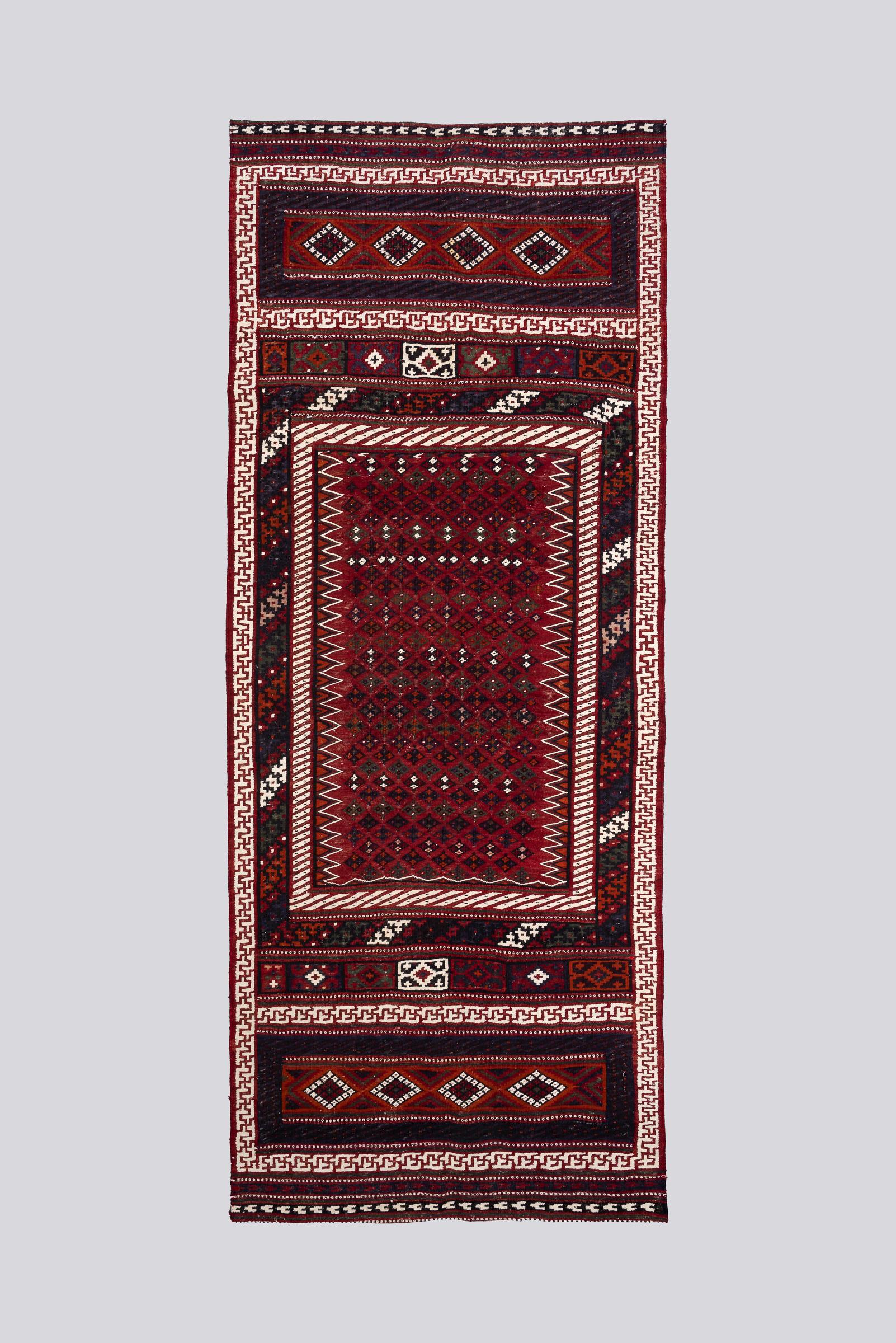 Vintage Rare Fine Bakhtiari Olad Kilim 5.5SQM