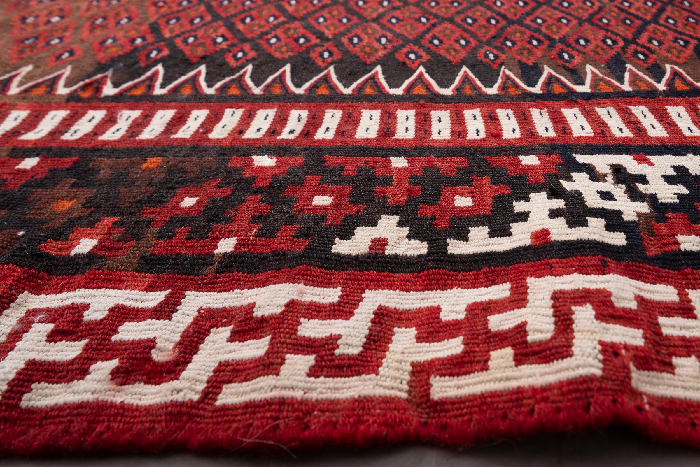 Vintage Rare Fine Bakhtiari Olad Persian Kilim Rug