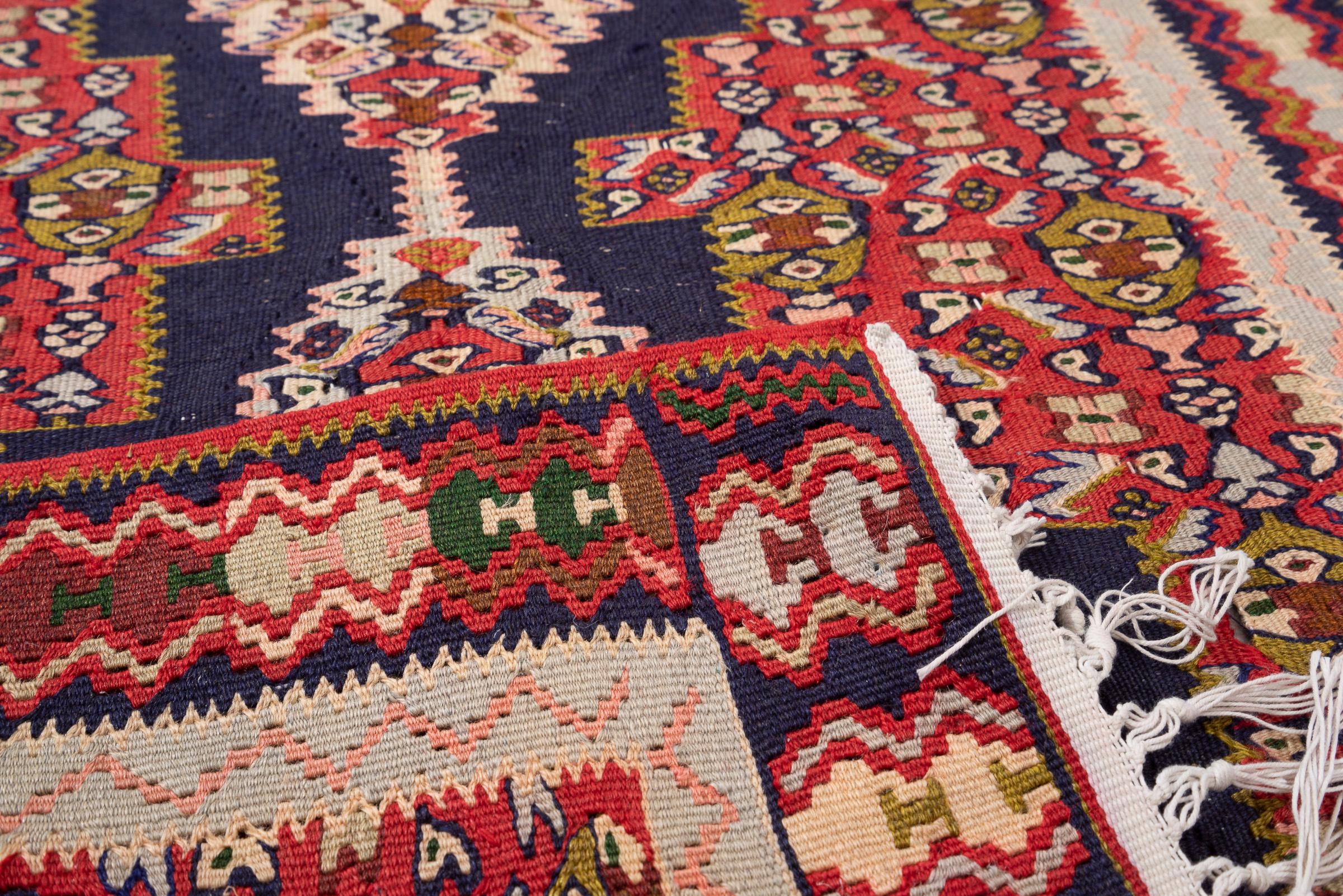 Vintage Sanneh Fine Persian Kilim Runner