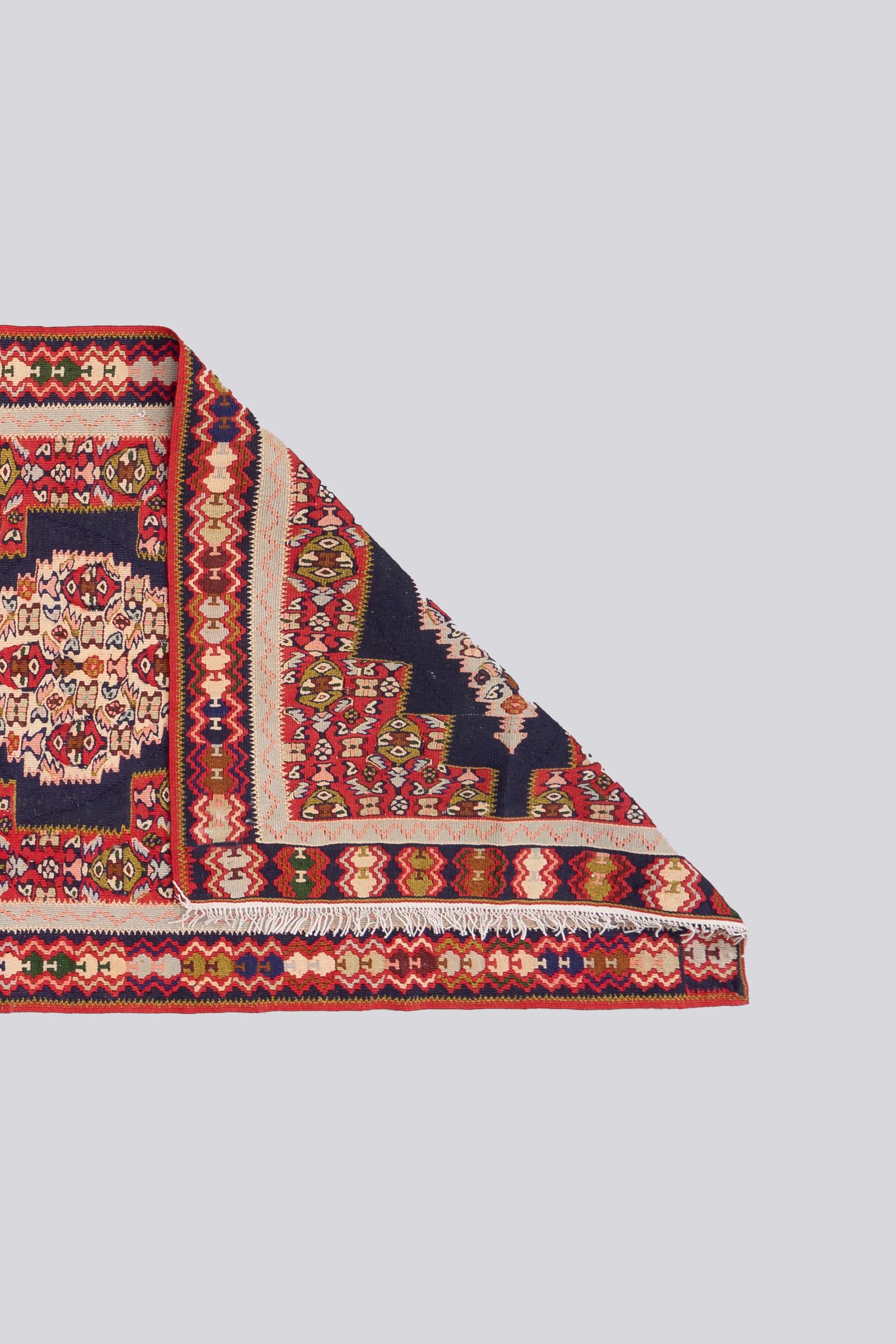 Vintage Sanneh Fine Persian Kilim Runner