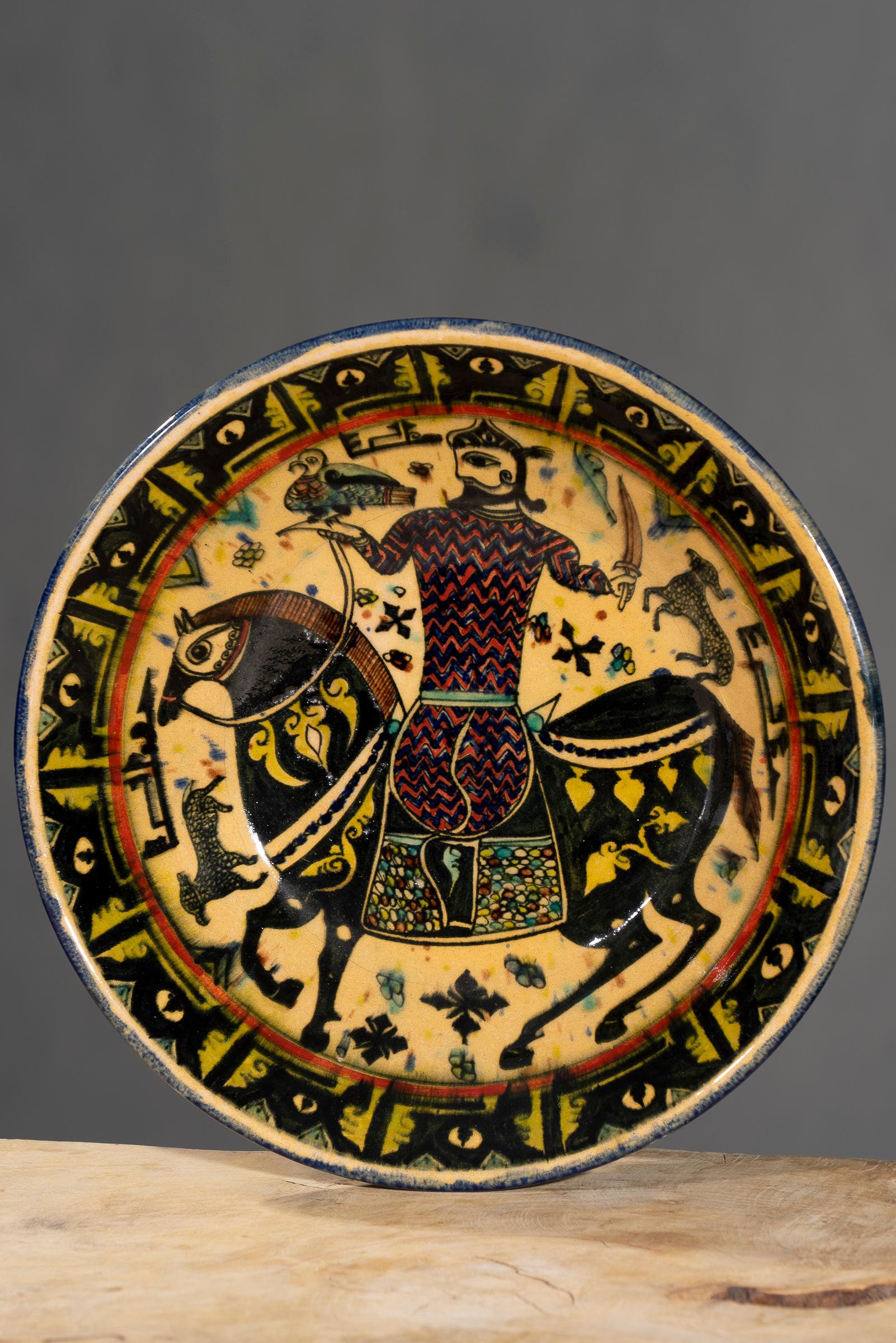Nishapur Ceramics Hand Painted Bowl