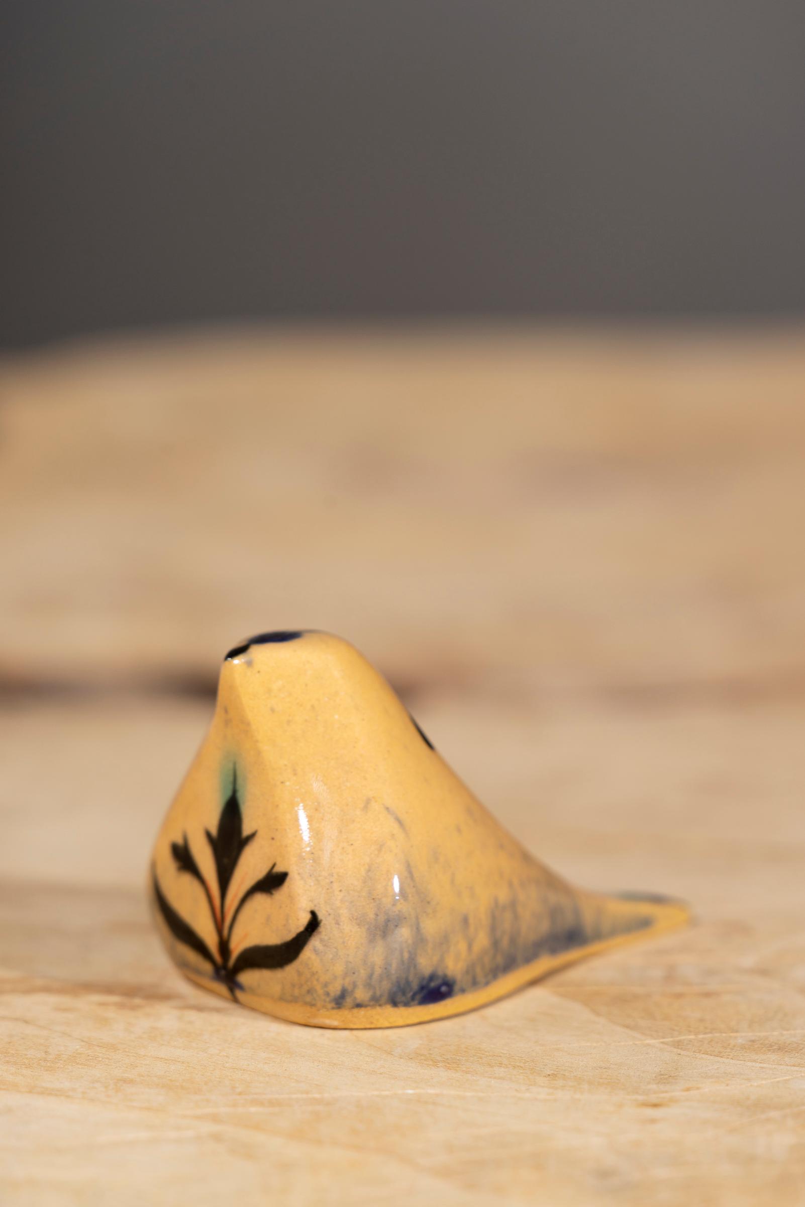 Nishapur Ceramics Hand Painted Decorative Birds