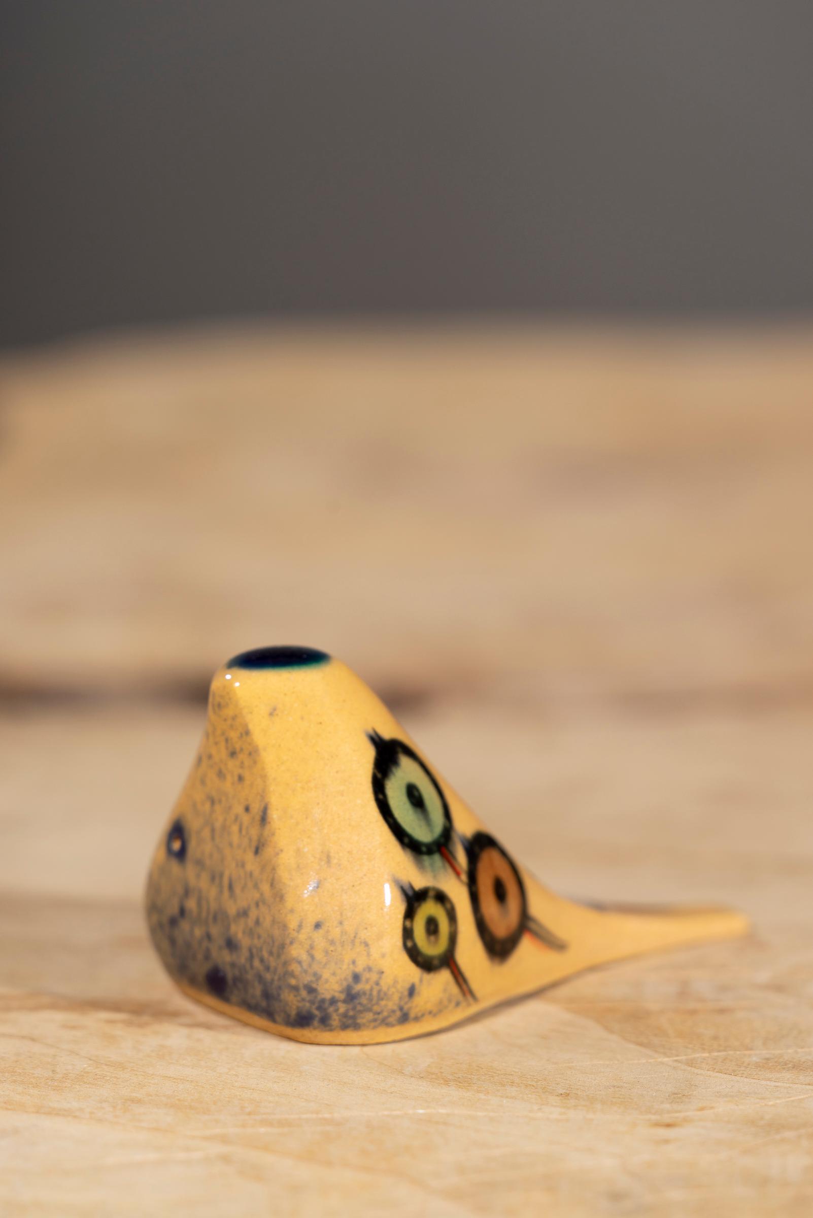 Nishapur Ceramics Hand Painted Decorative Birds