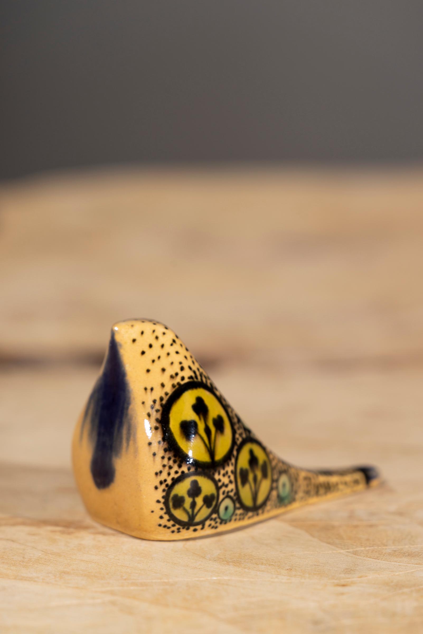 Nishapur Ceramics Hand Painted Decorative Birds