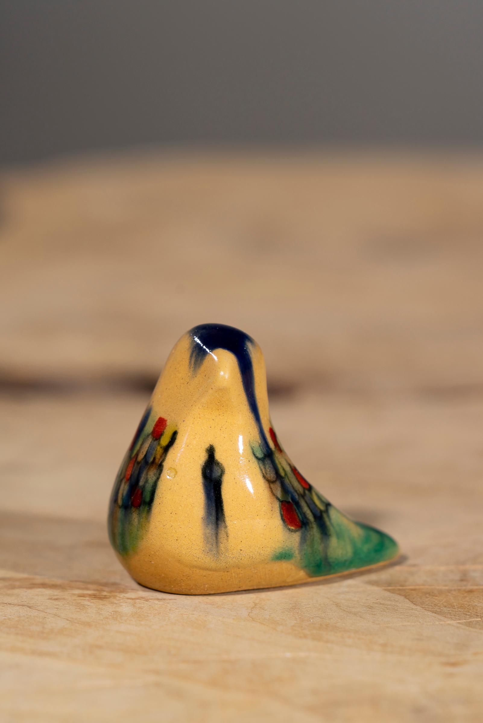 Nishapur Ceramics Hand Painted Decorative Birds