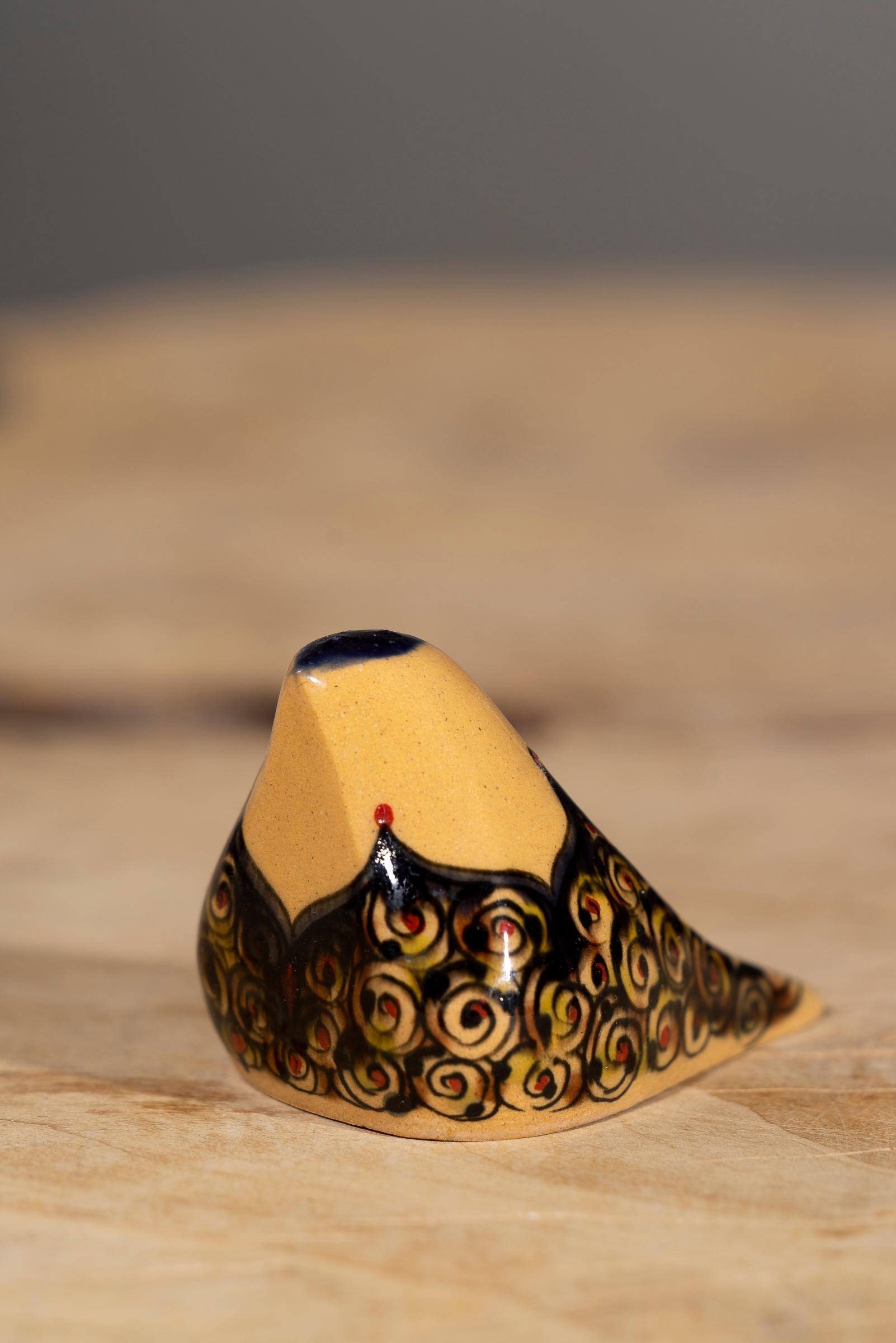Nishapur Ceramics Hand Painted Decorative Birds