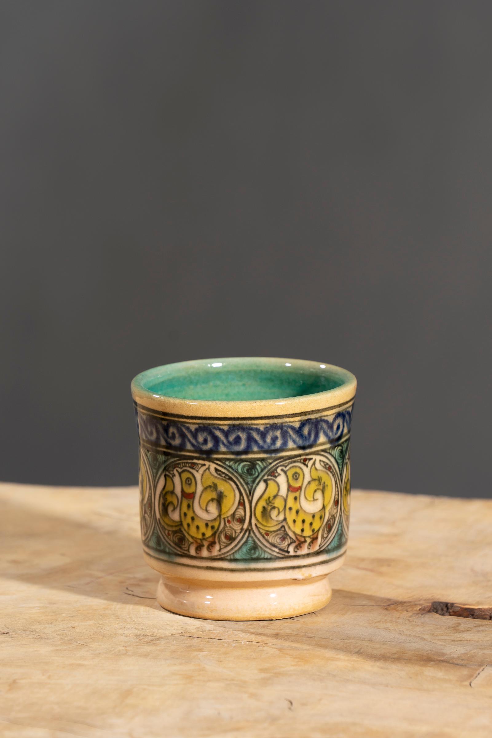 Nishapur Ceramics Hand Painted Mug
