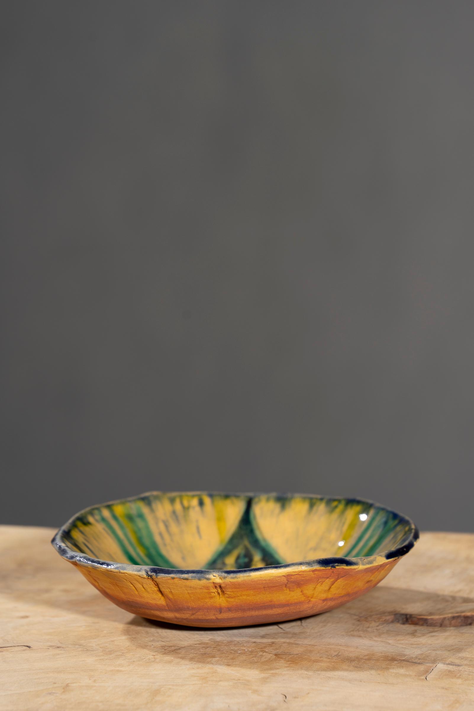Nishapur Ceramics Hand Painted Bowl