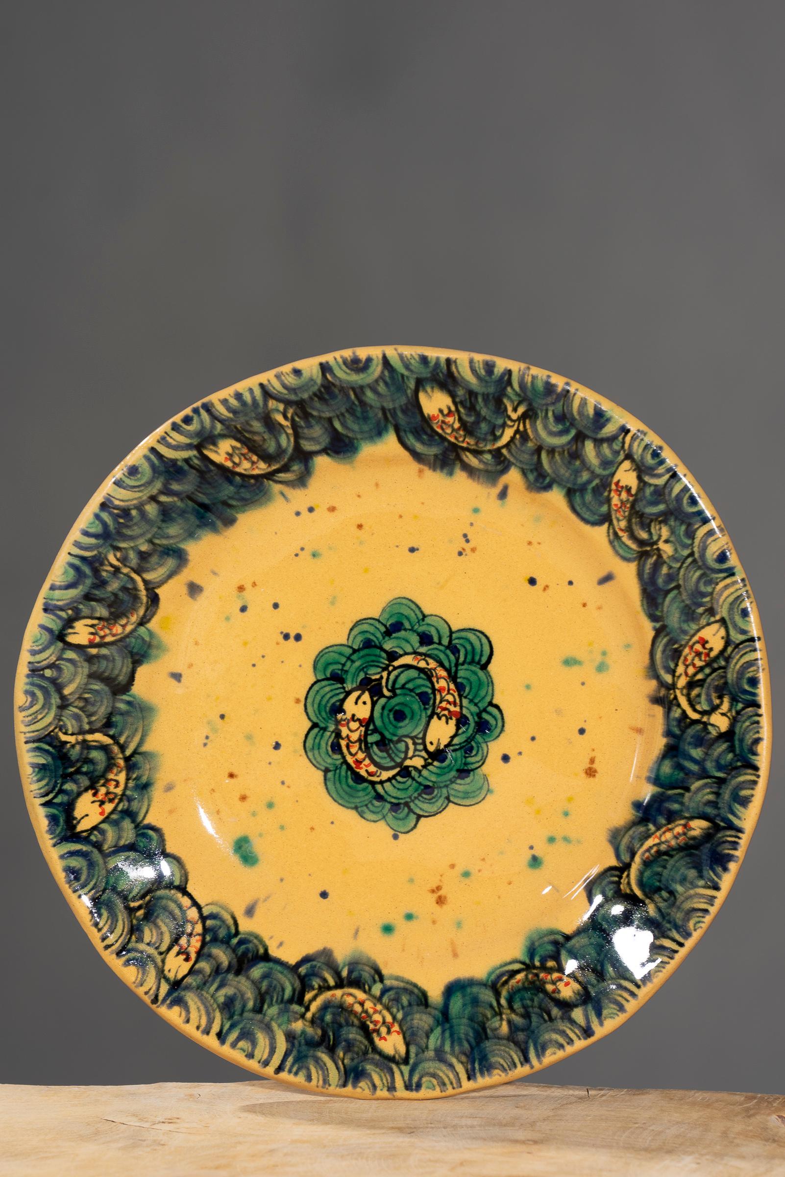 Nishapur Ceramics Hand Painted Bowl