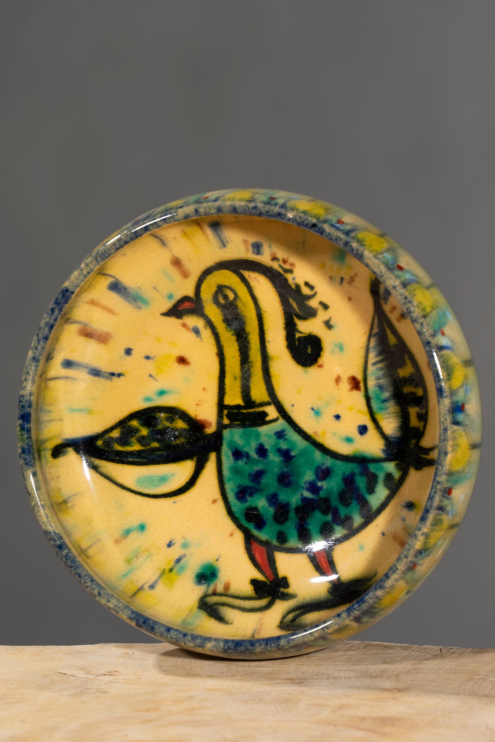 Nishapur Ceramics Hand Painted Bowl