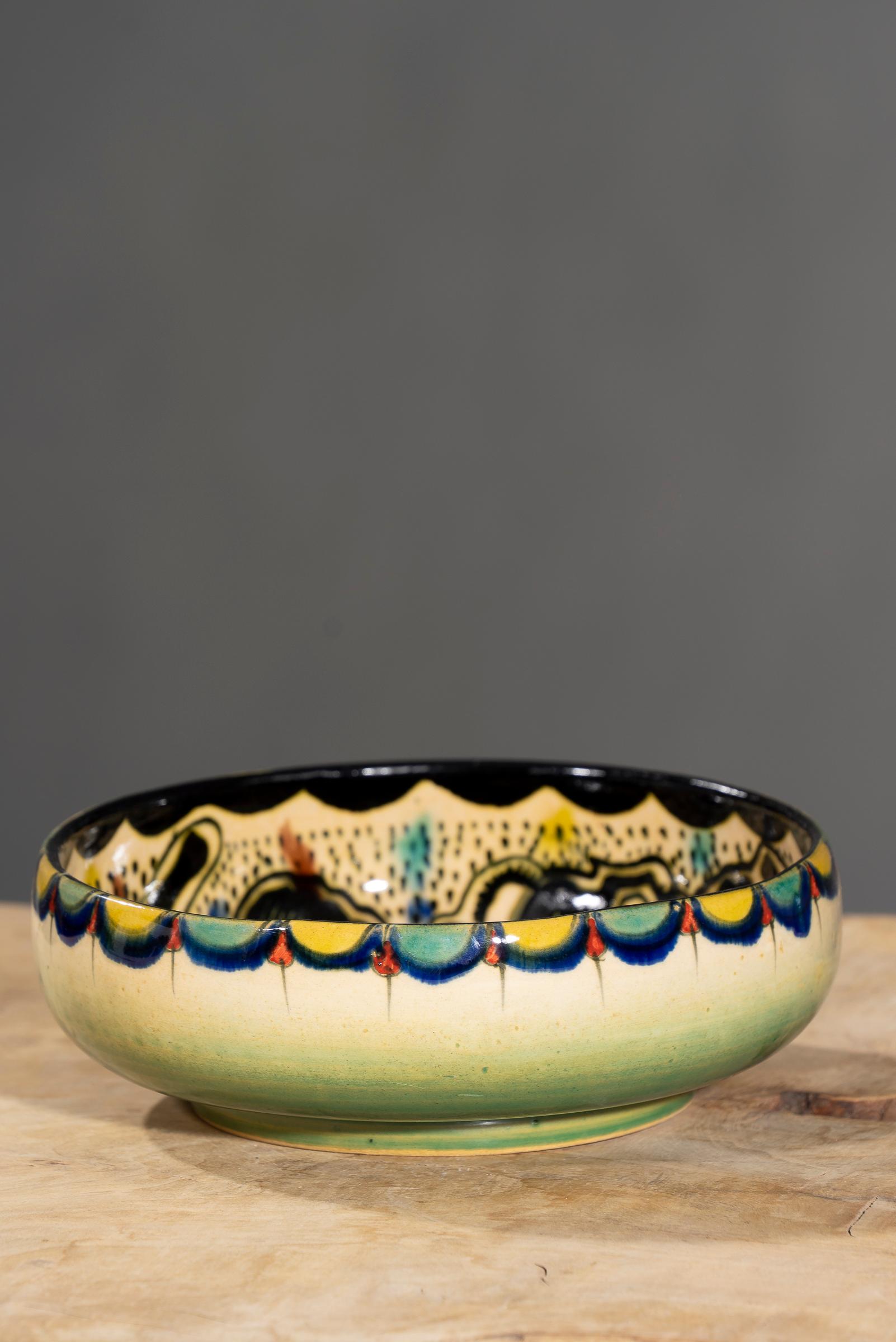 Nishapur Ceramics Hand Painted Bowl