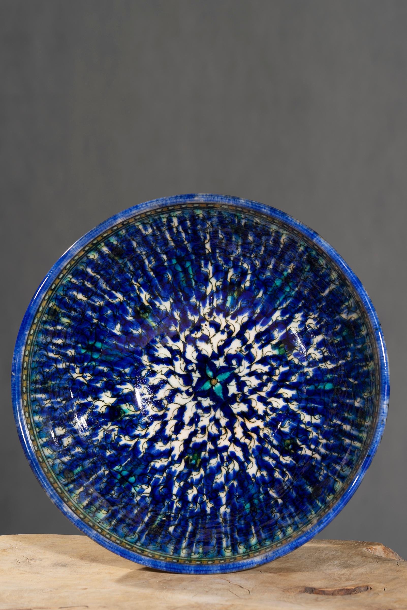 Nishapur Ceramics Hand Painted XL Bowl