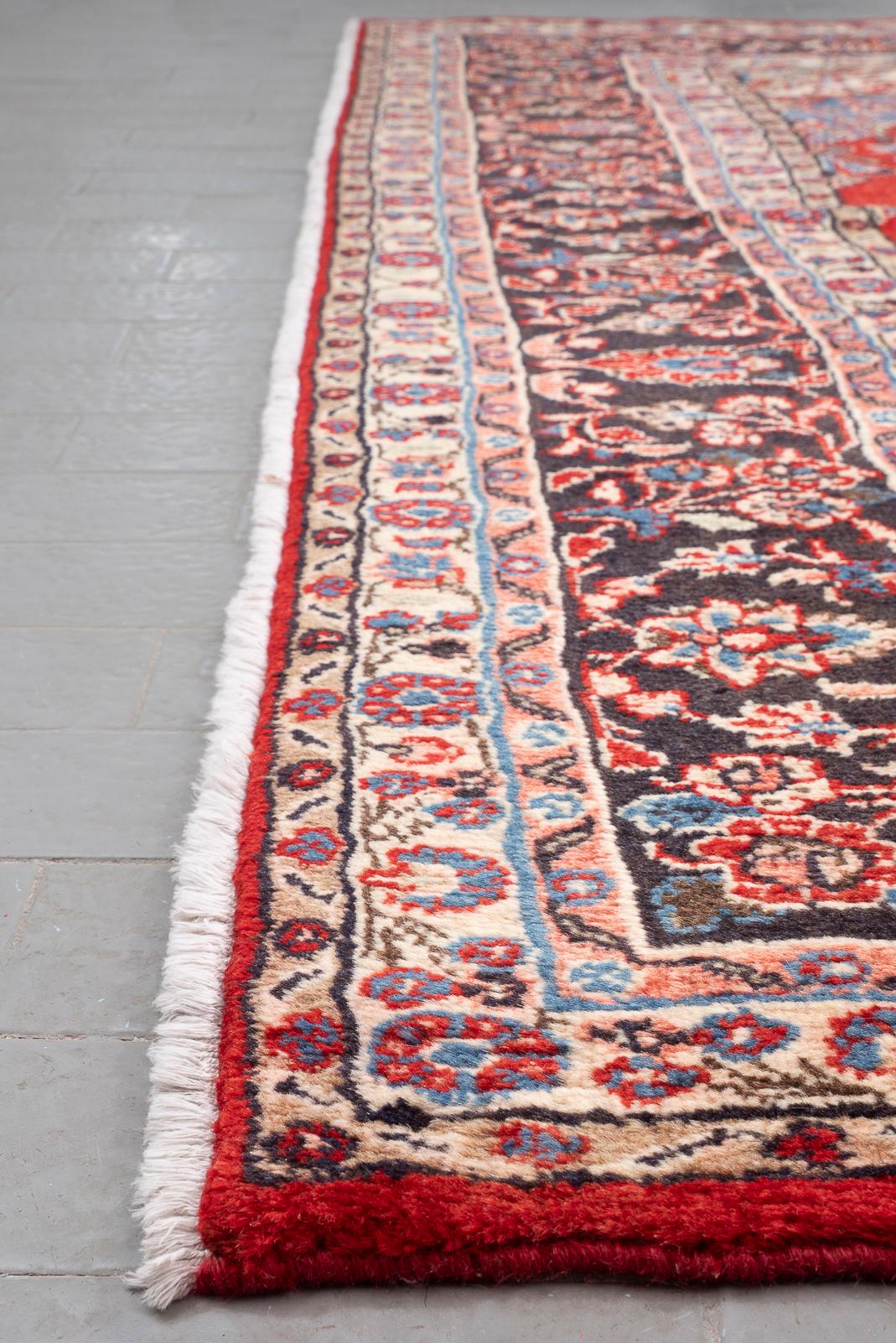 Hamadan Lachak Toranj Persian Rug
