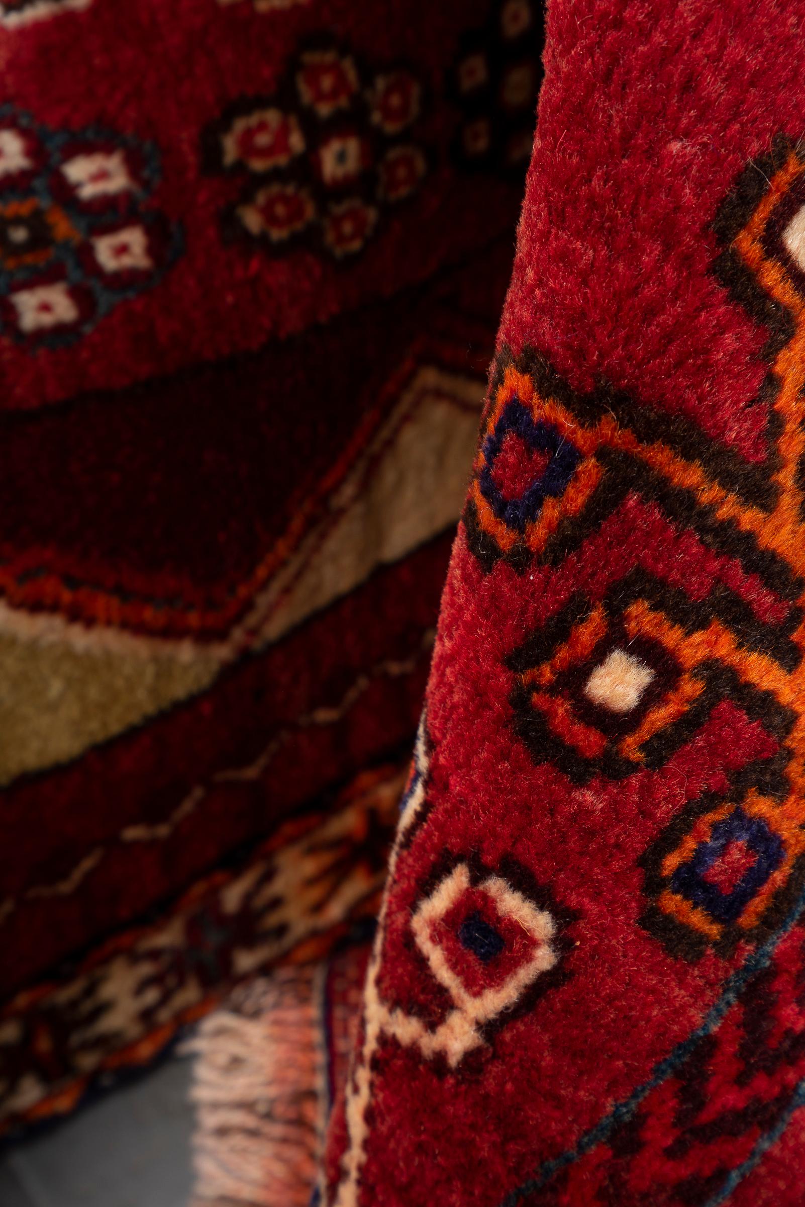 Vintage Qashqai Persian Rug