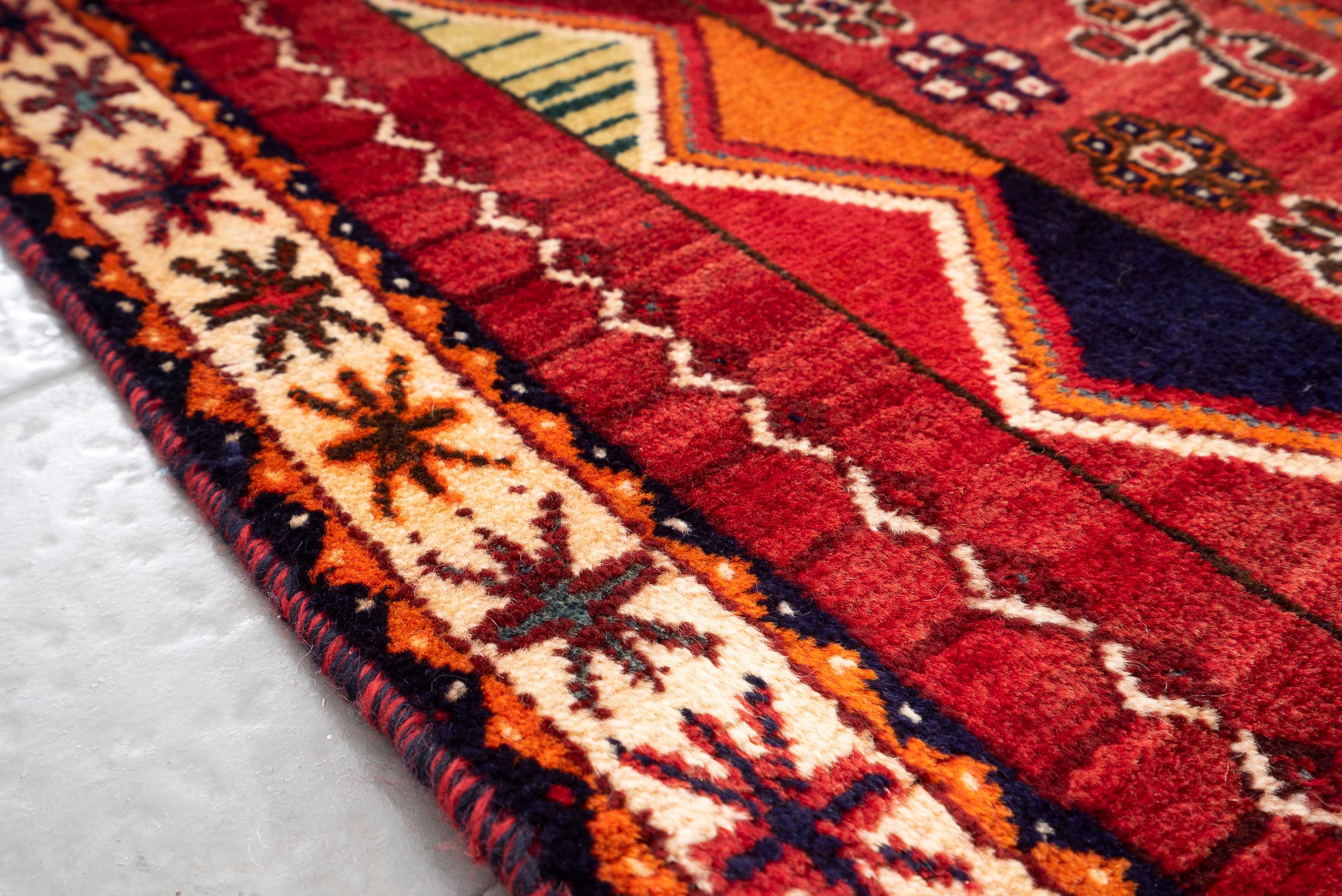 Vintage Qashqai Persian Rug
