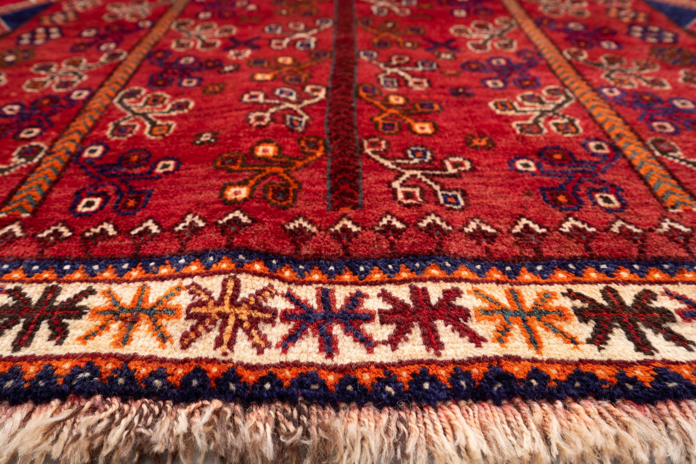 Vintage Qashqai Persian Rug