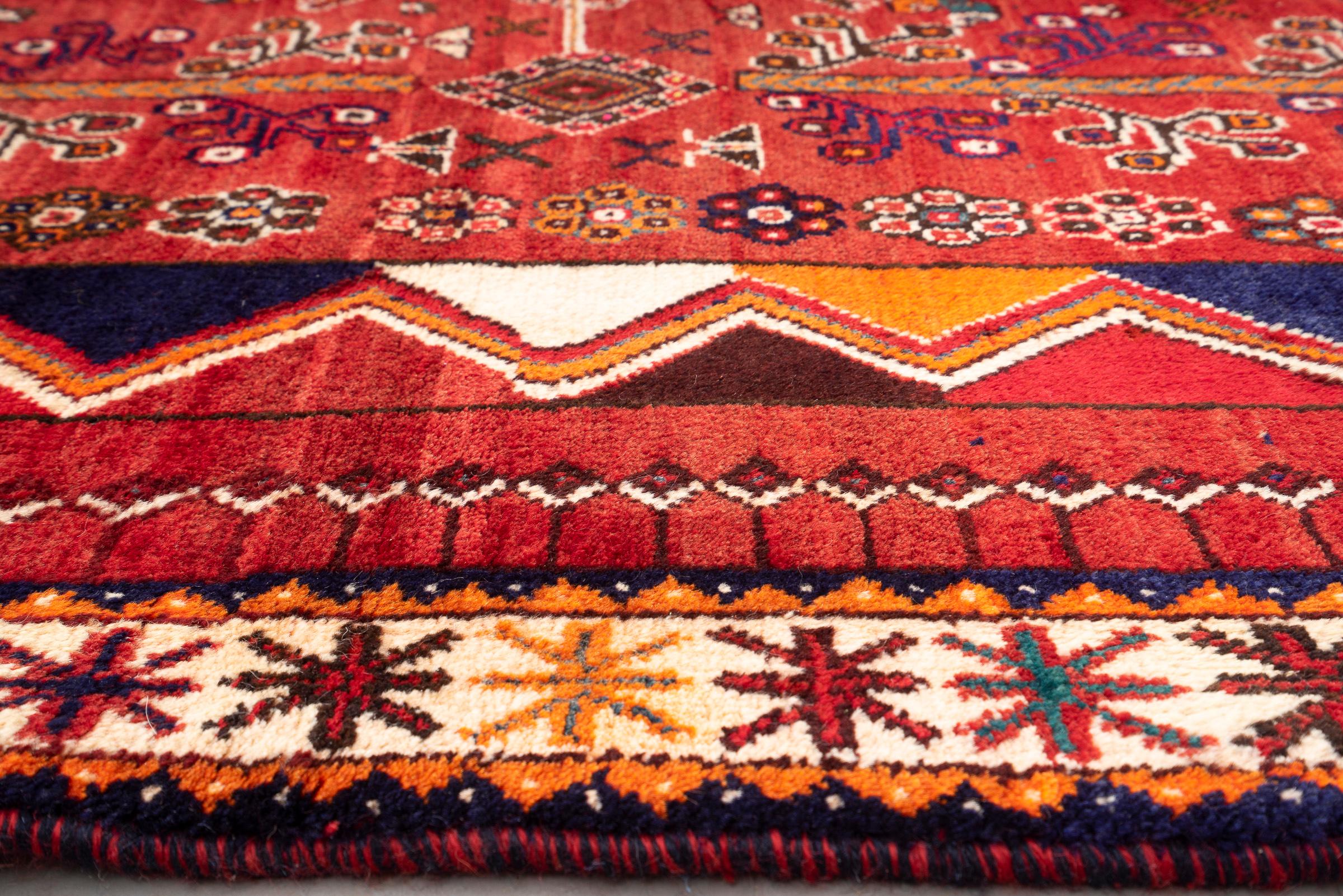 Vintage Qashqai Persian Rug