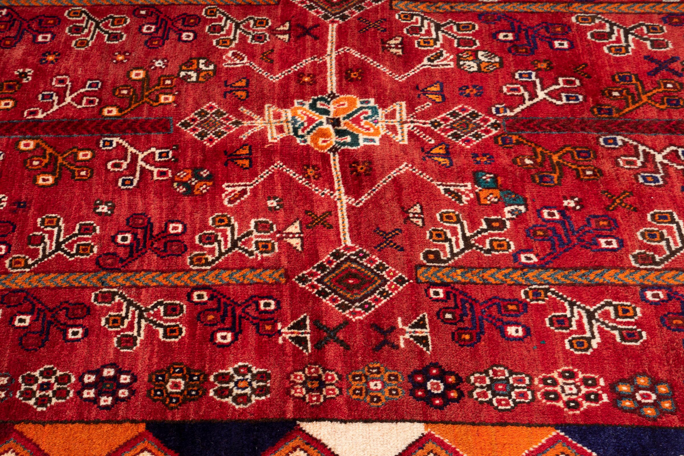 Vintage Qashqai Persian Rug
