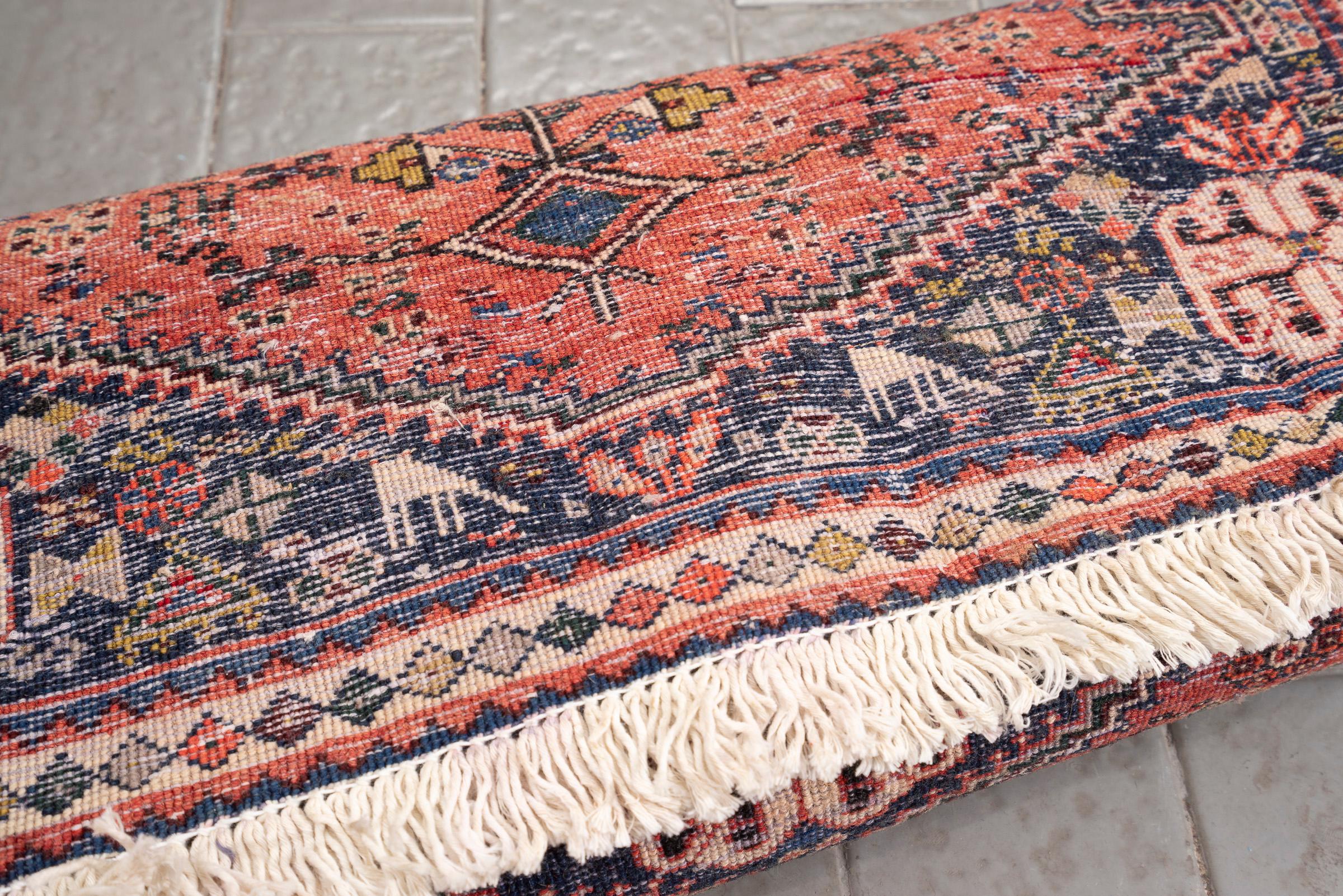 Vintage Abade Qashqai Persian Rug