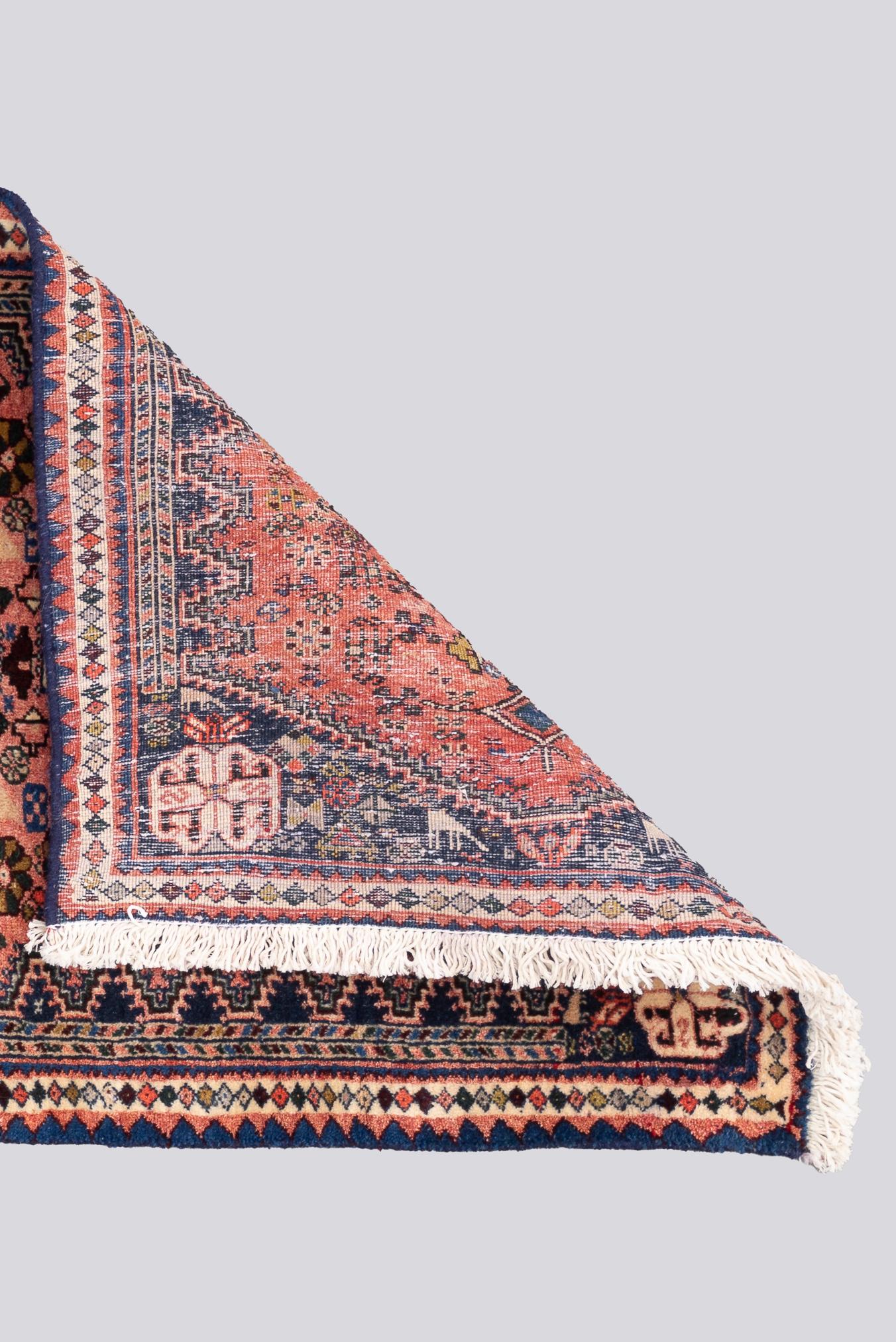 Vintage Abade Qashqai Persian Rug