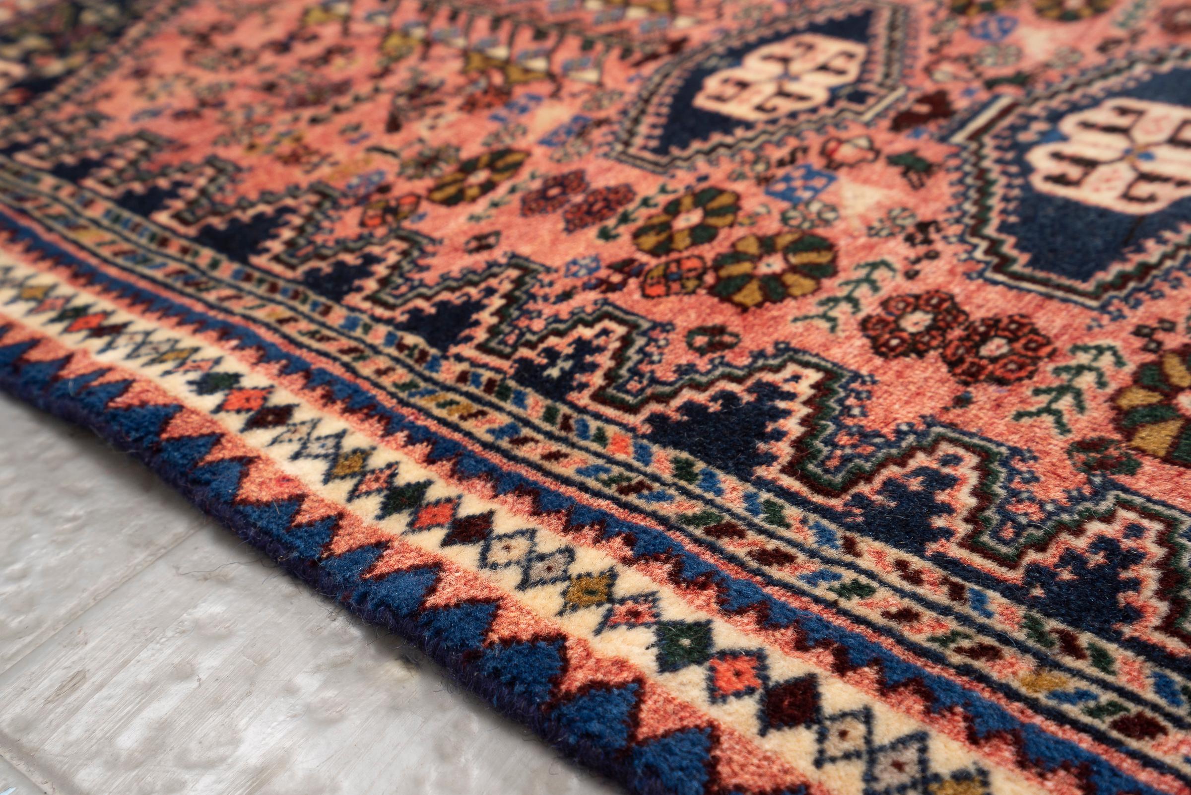 Vintage Abade Qashqai Persian Rug