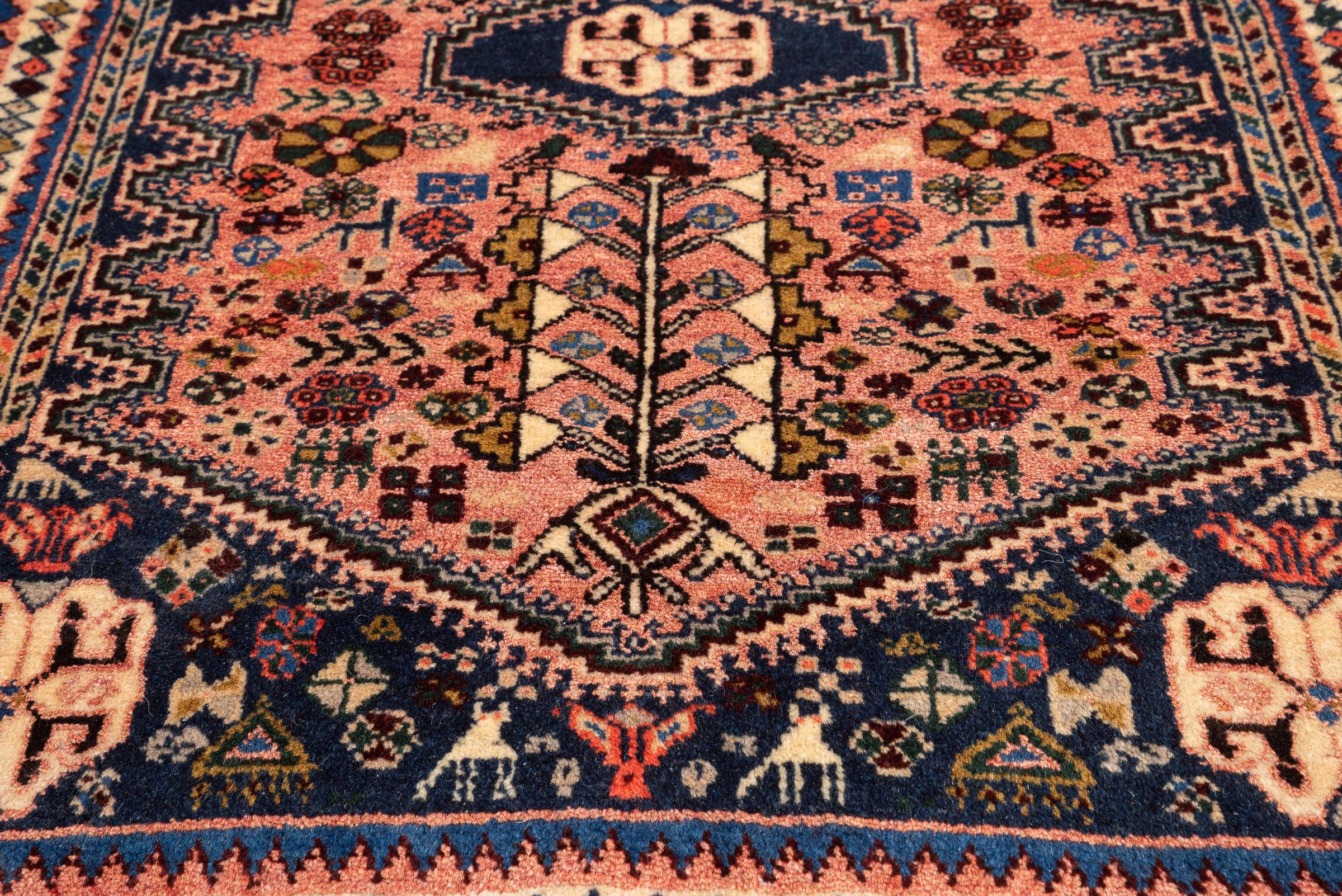 Vintage Abade Qashqai Persian Rug