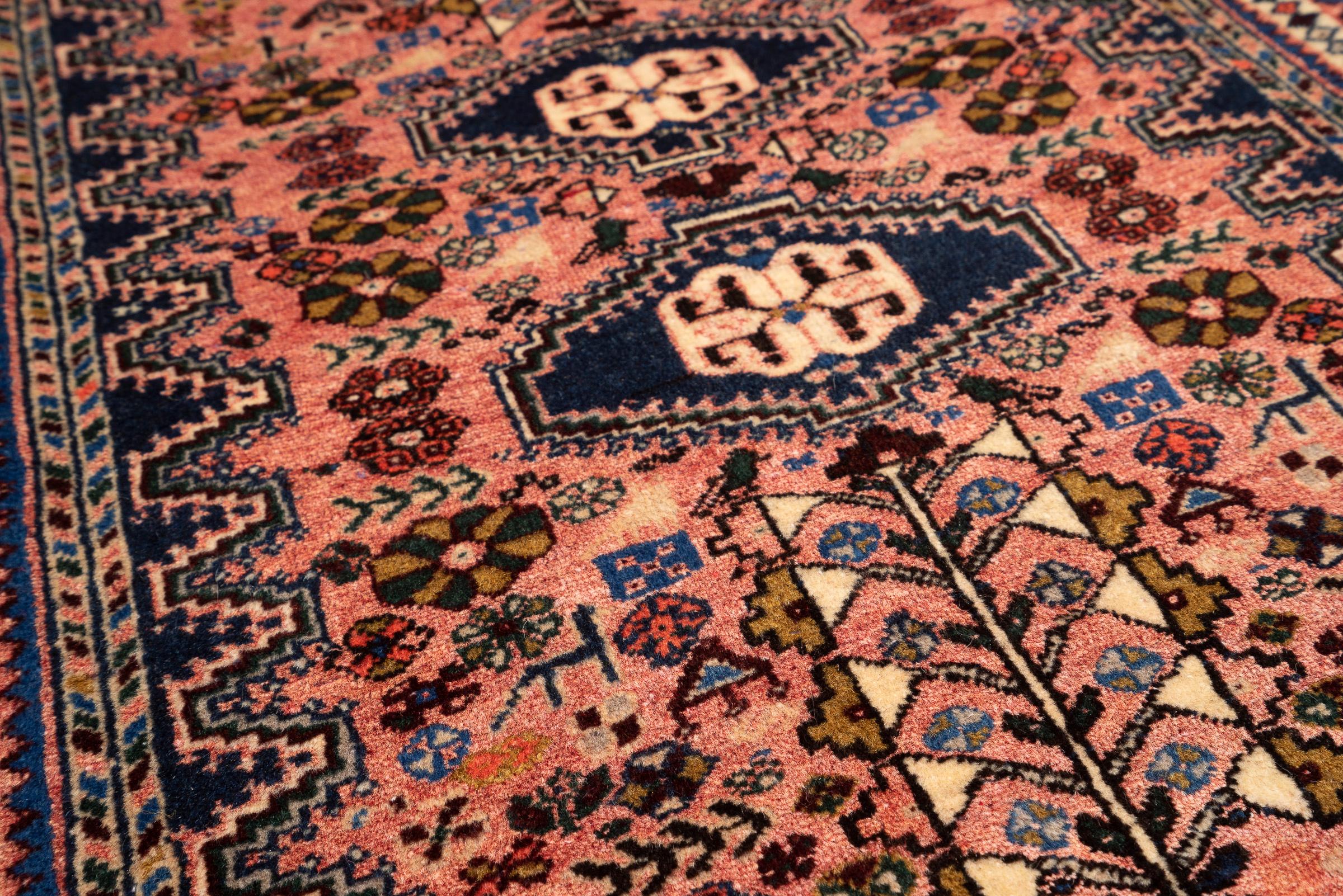Vintage Abade Qashqai Persian Rug