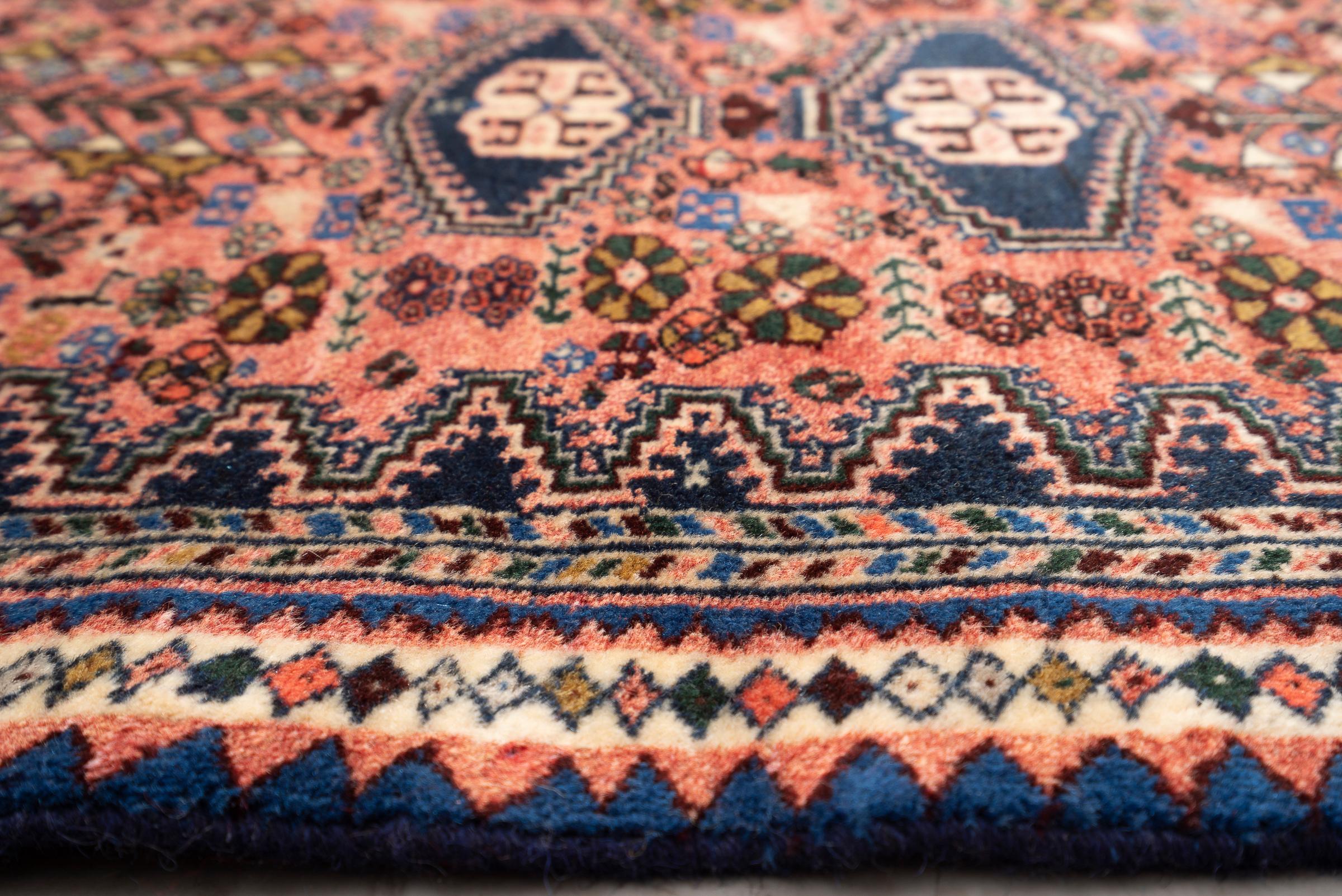 Vintage Abade Qashqai Persian Rug