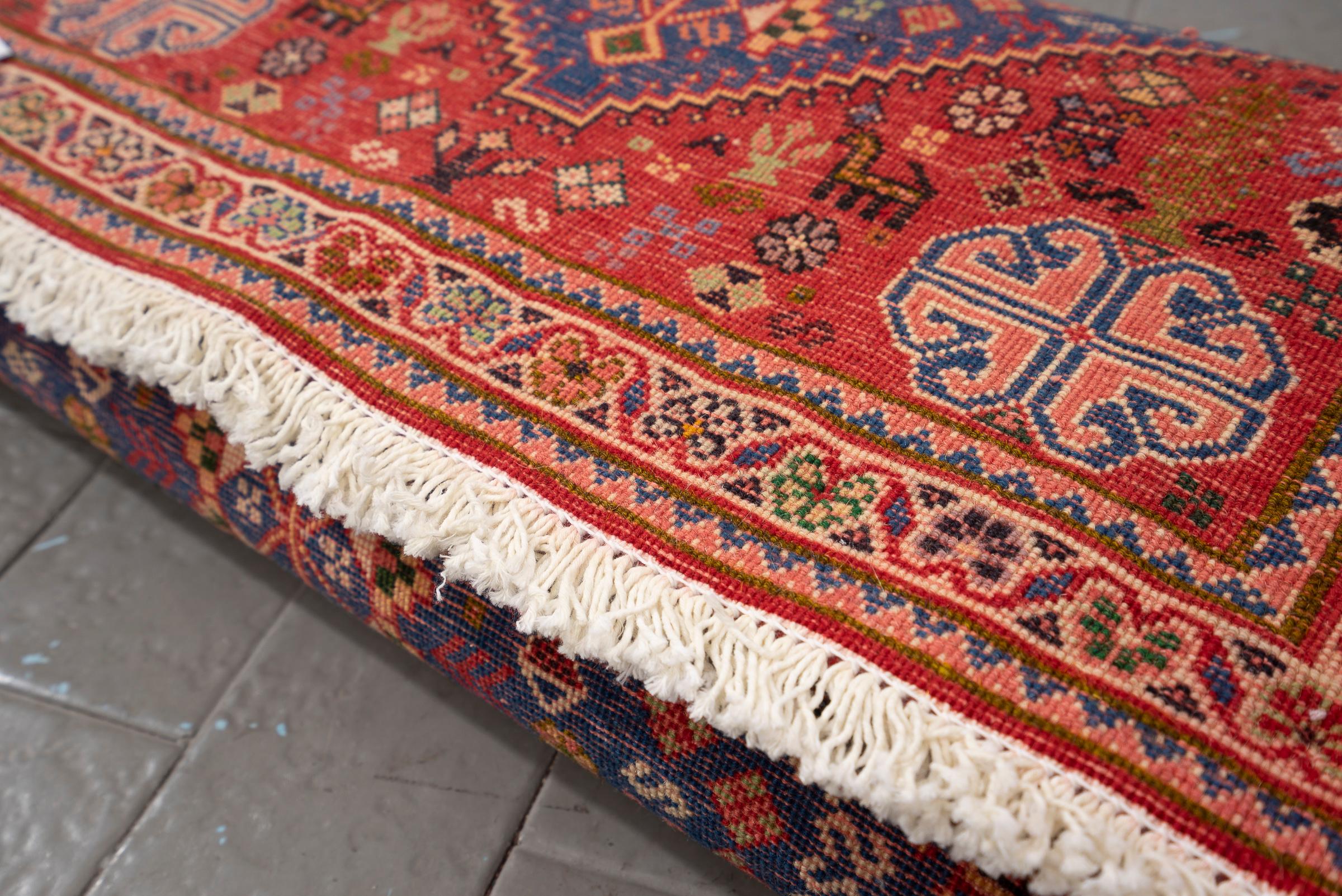 Vintage Abade Qashqai Persian Rug