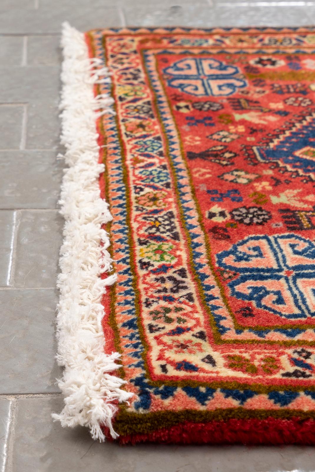 Vintage Abade Qashqai Persian Rug