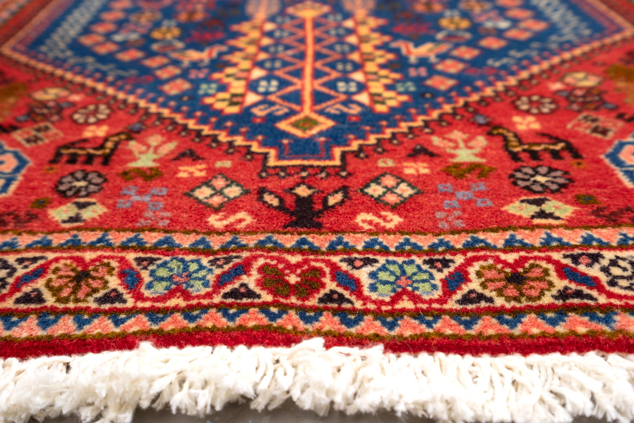 Vintage Abade Qashqai Persian Rug