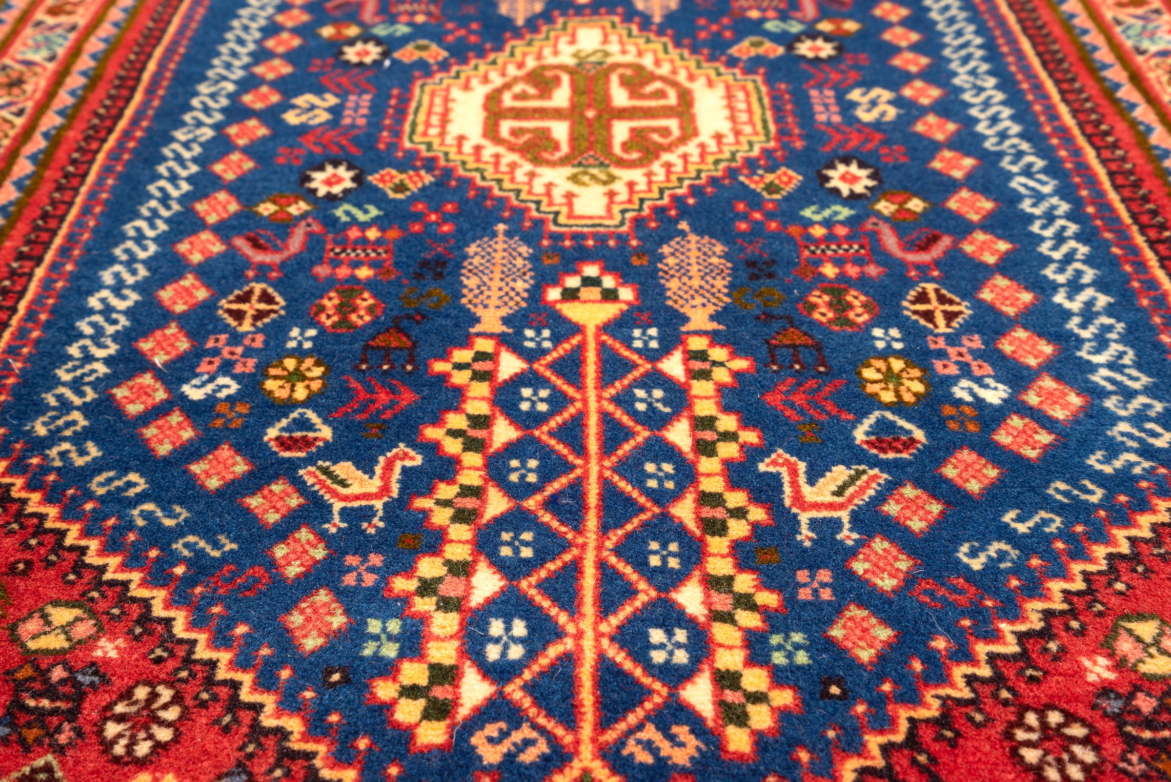 Vintage Abade Qashqai Persian Rug