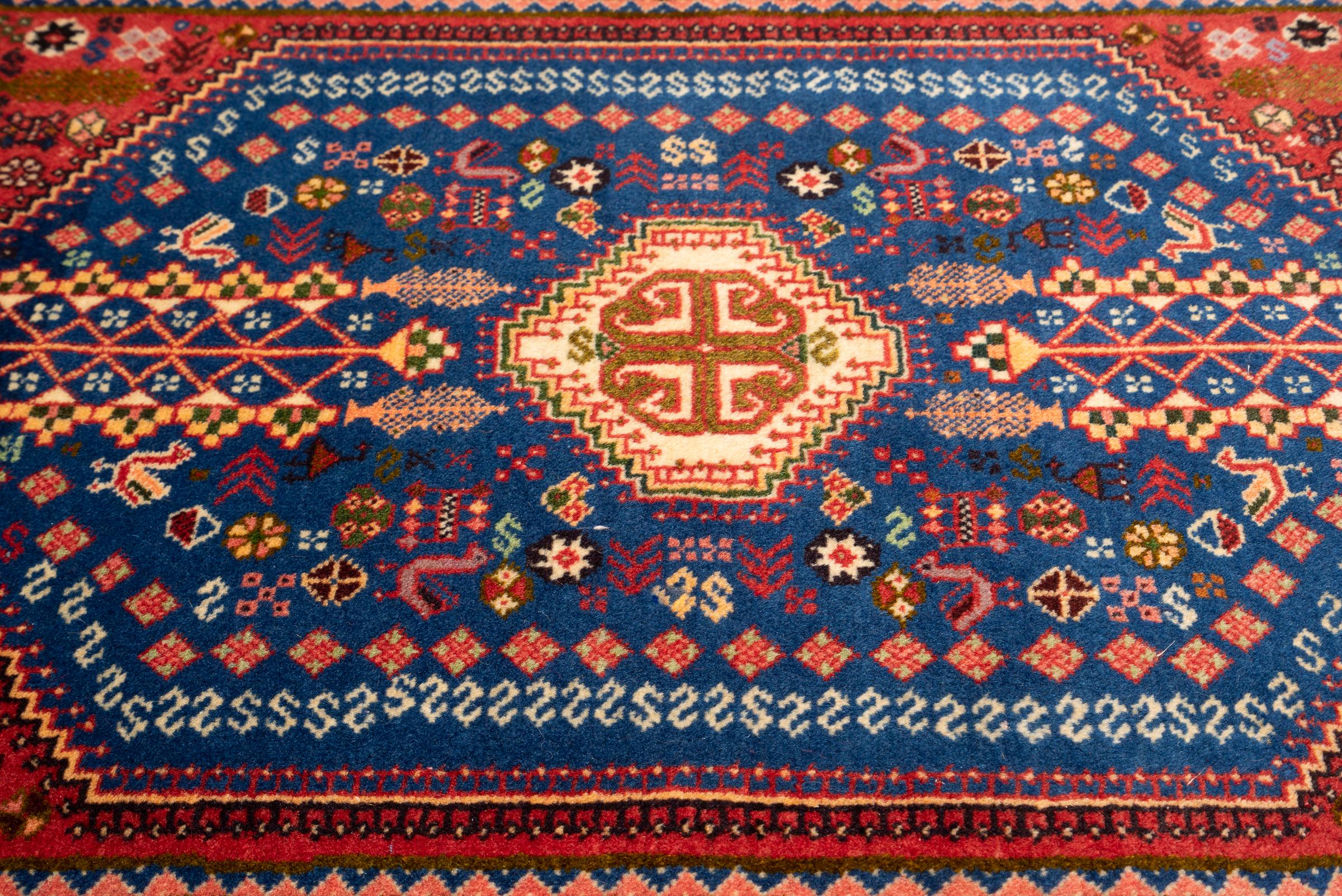 Vintage Abade Qashqai Persian Rug